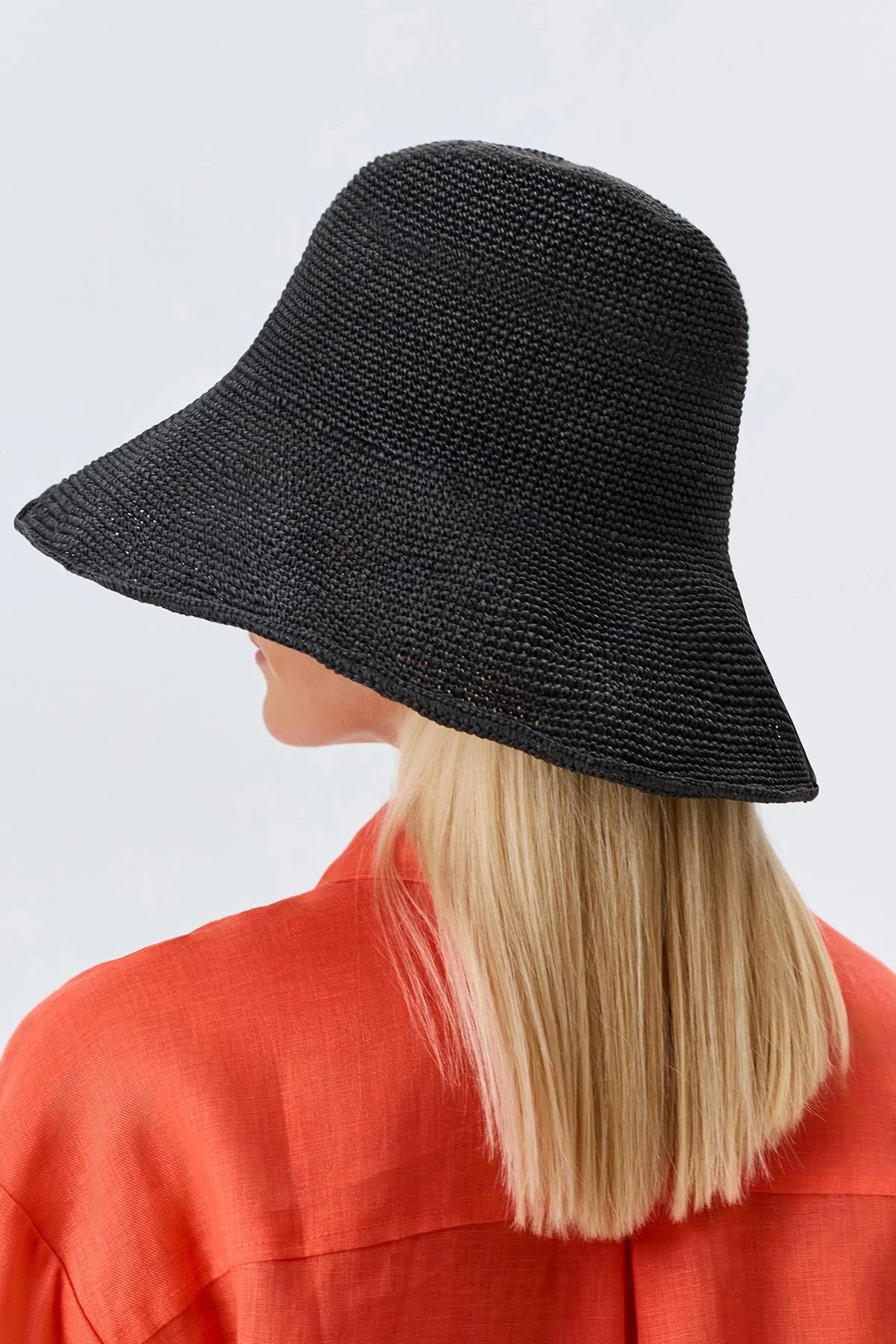 Шляпа из натуральной бумажной соломки, One