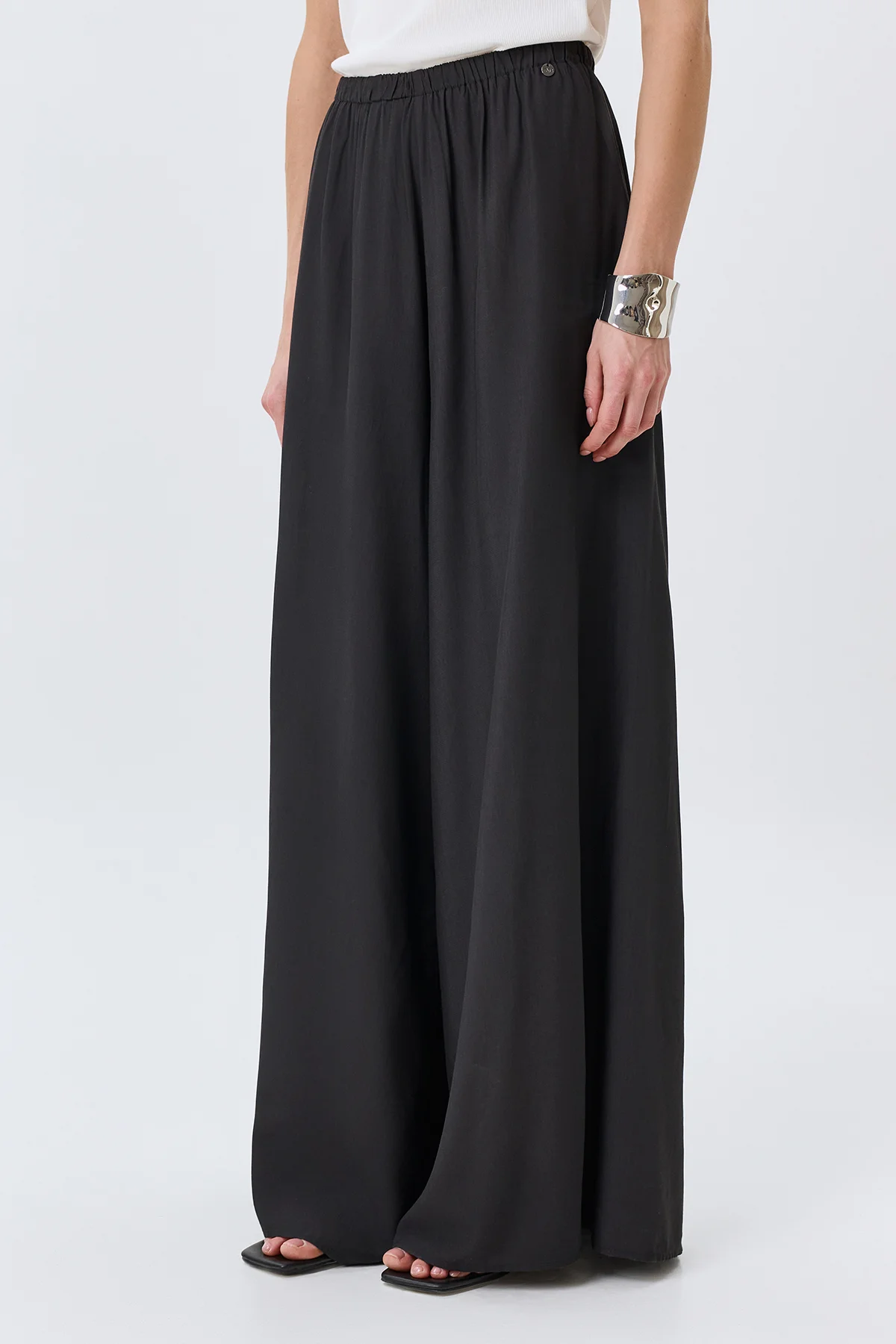 Широкие брюки палаццо, 42