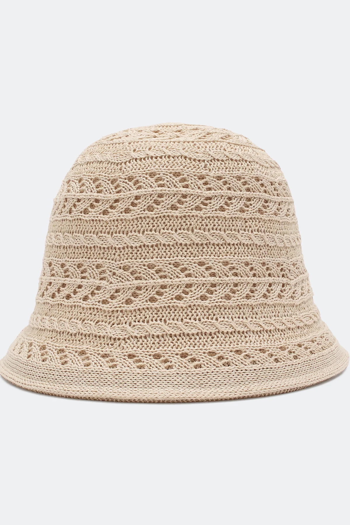 Светлая ажурная панама, One