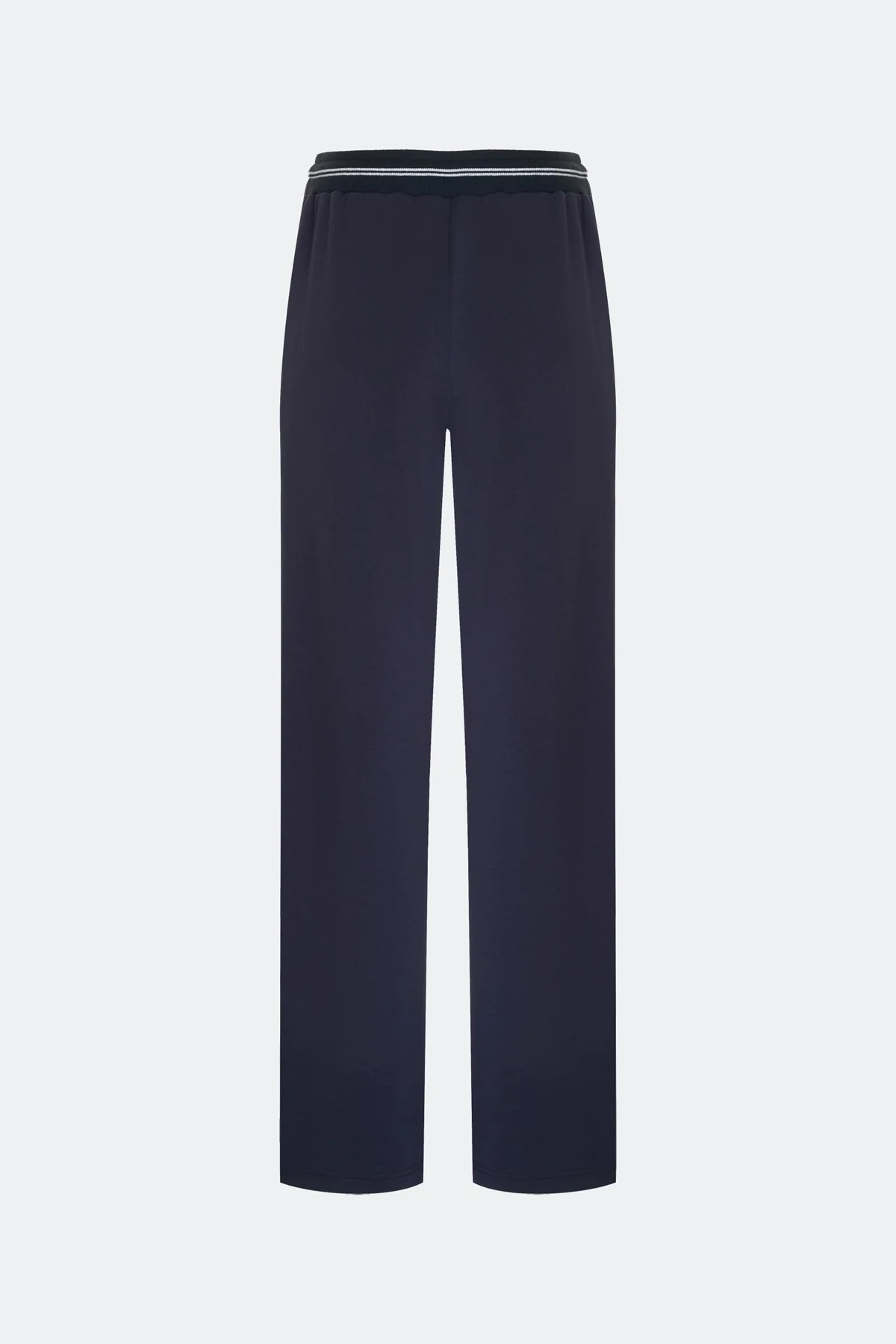 Прямые трикотажные брюки, 42