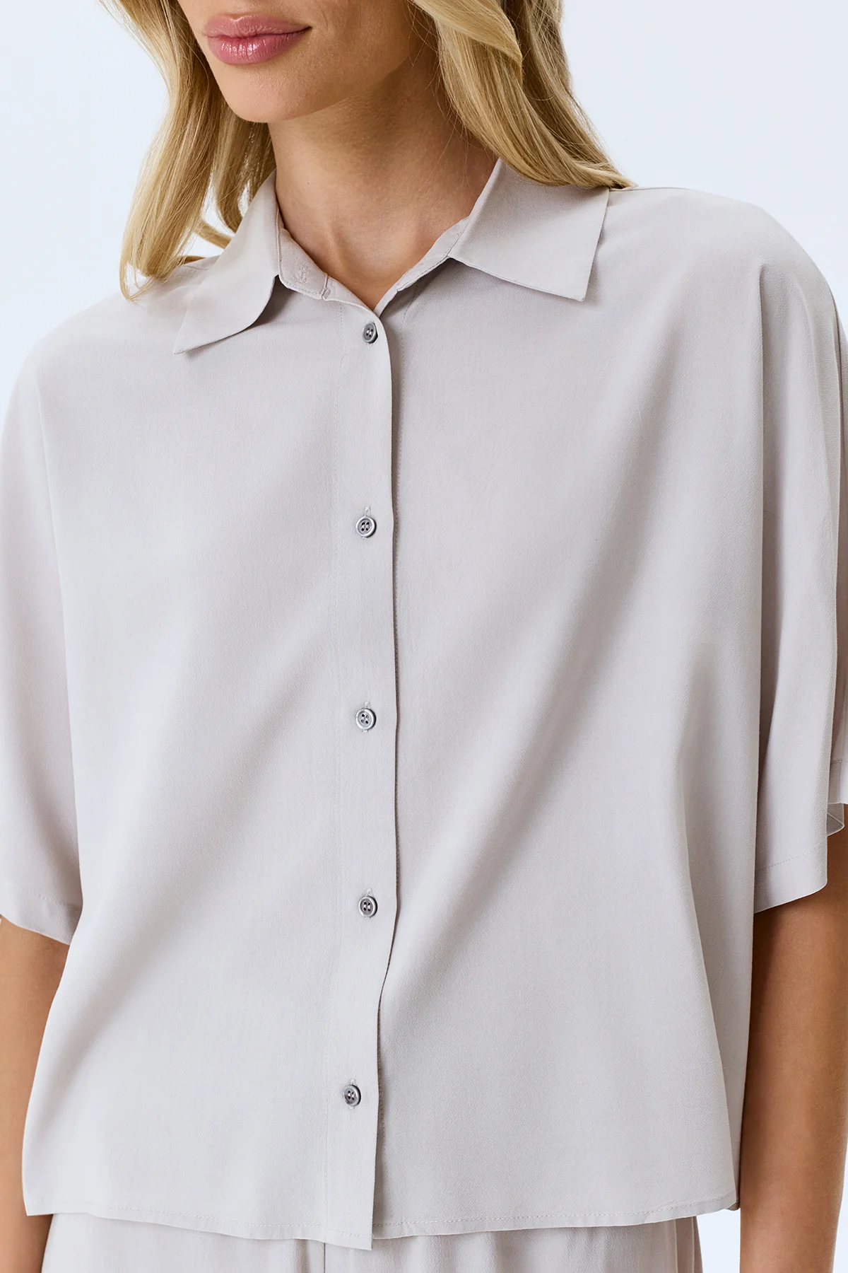 Укороченная блузка из района, 44