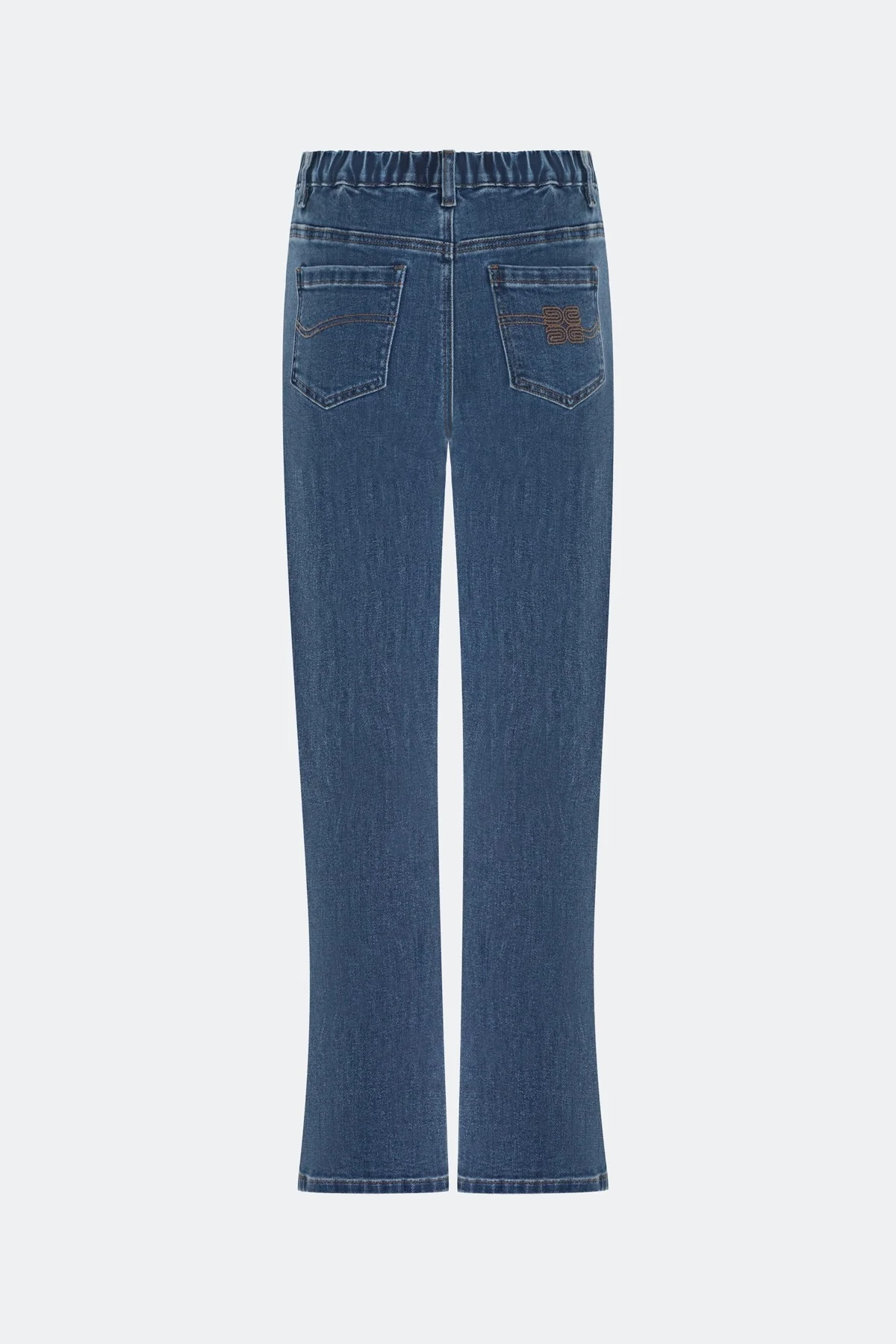 Джинсы Straight fit с акцентными отворотами, 36