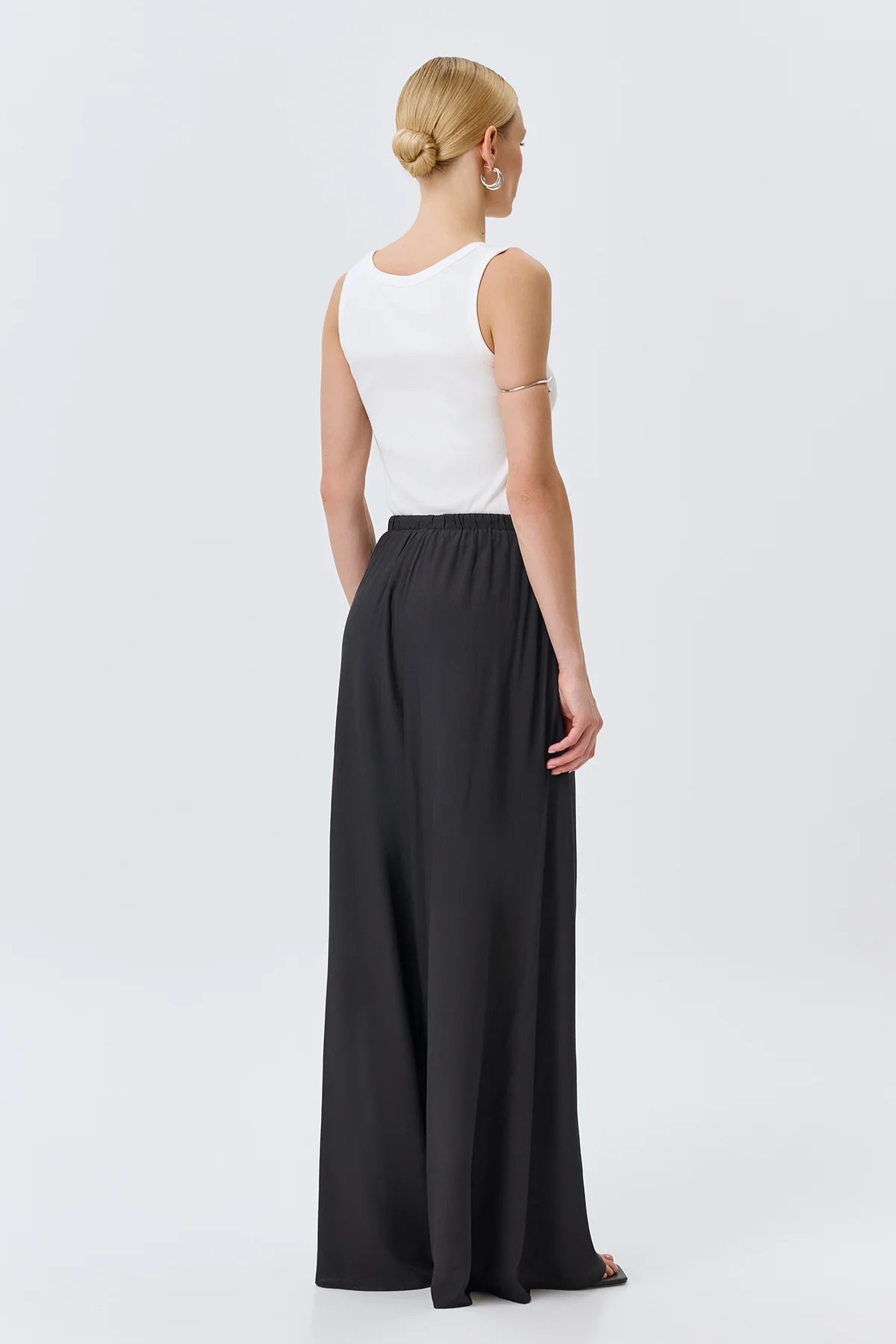 Широкие брюки палаццо, 42