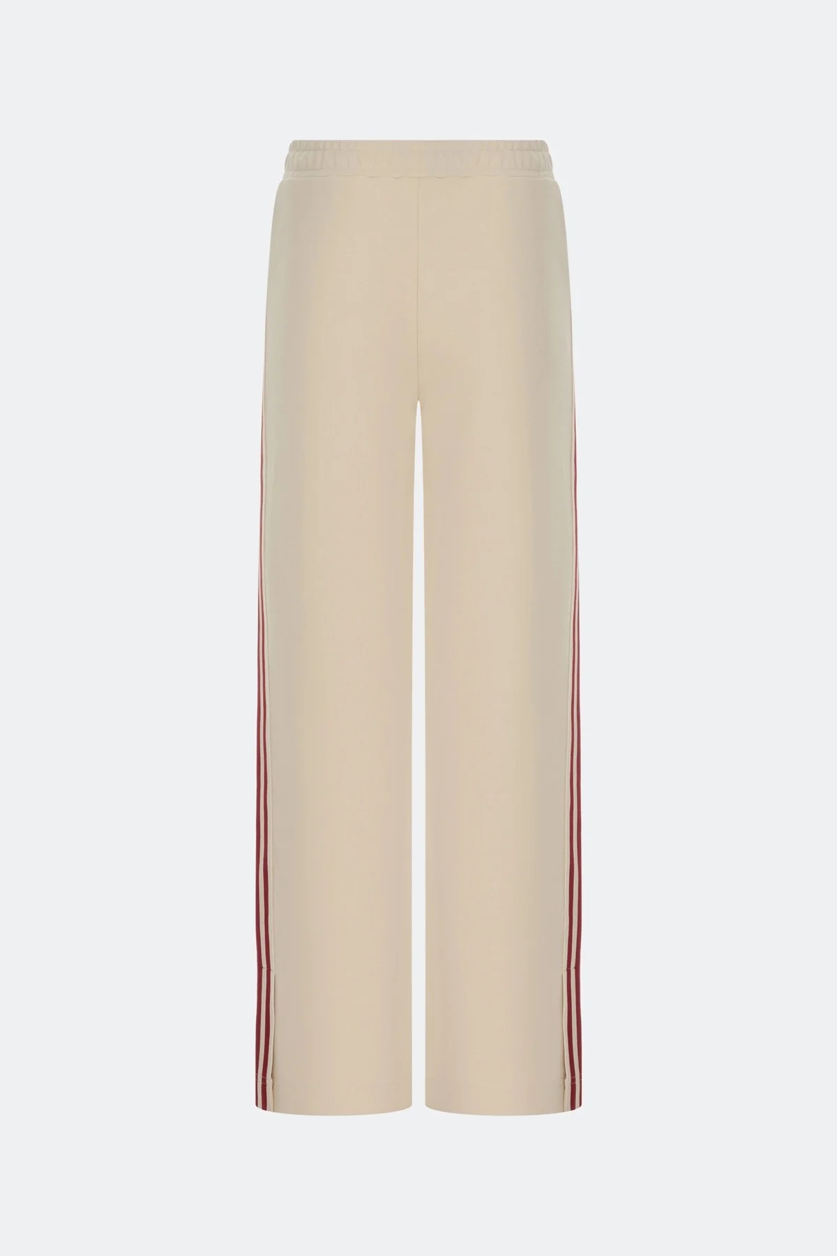 Трикотажные брюки с контрастными лампасами, 42