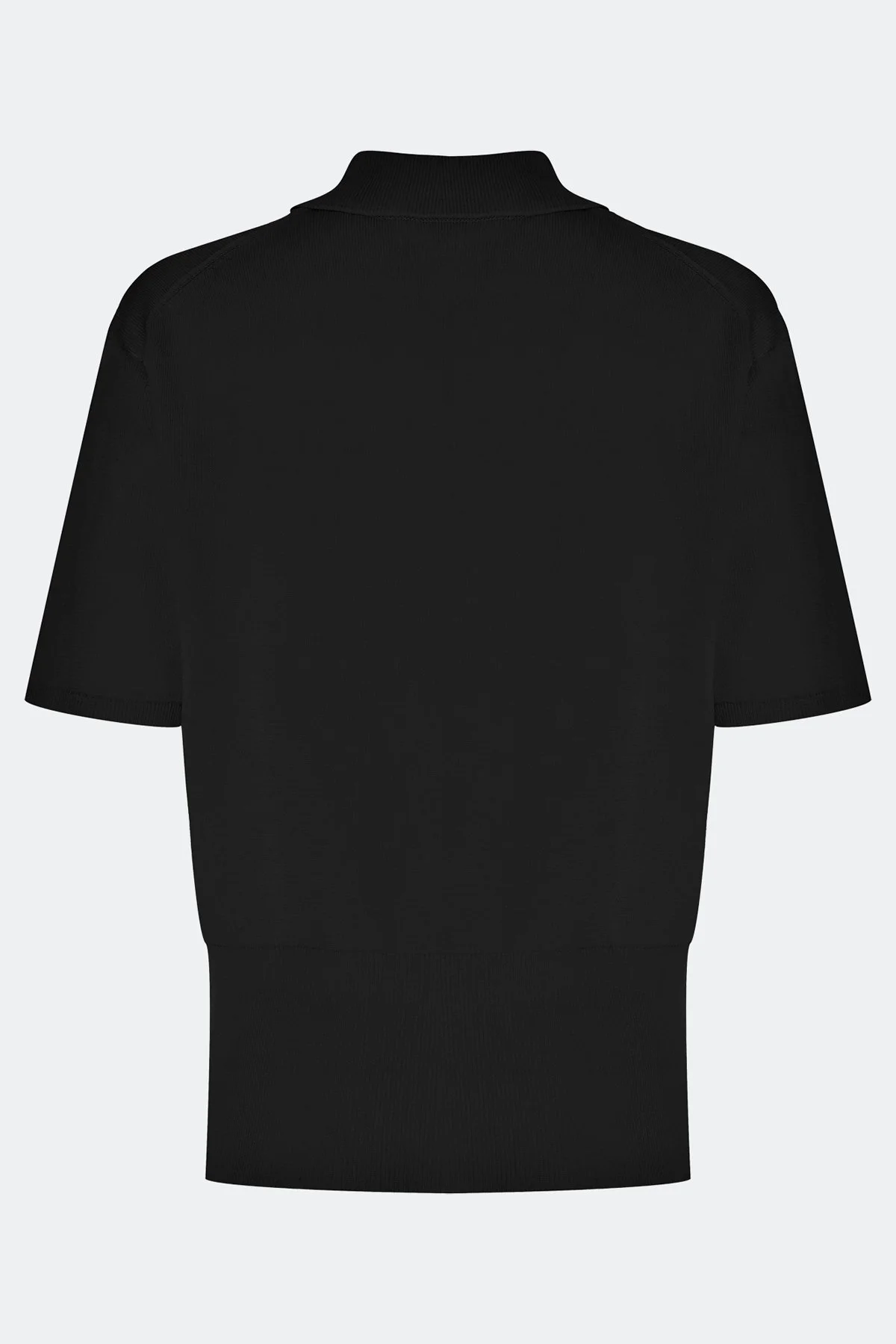 Oversize джемпер из смесовой вискозы в черном цвете, 50