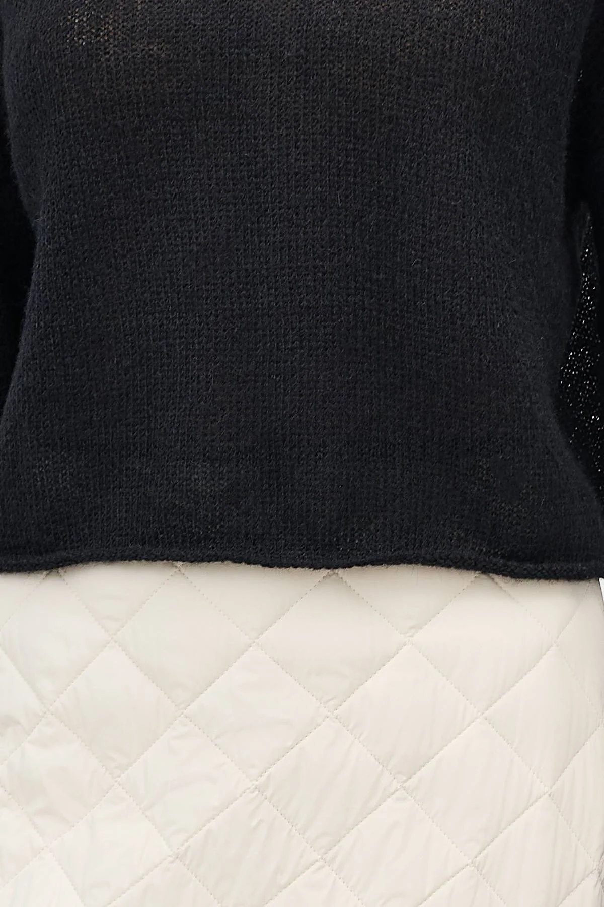 Укороченный тонкий джемпер, 48