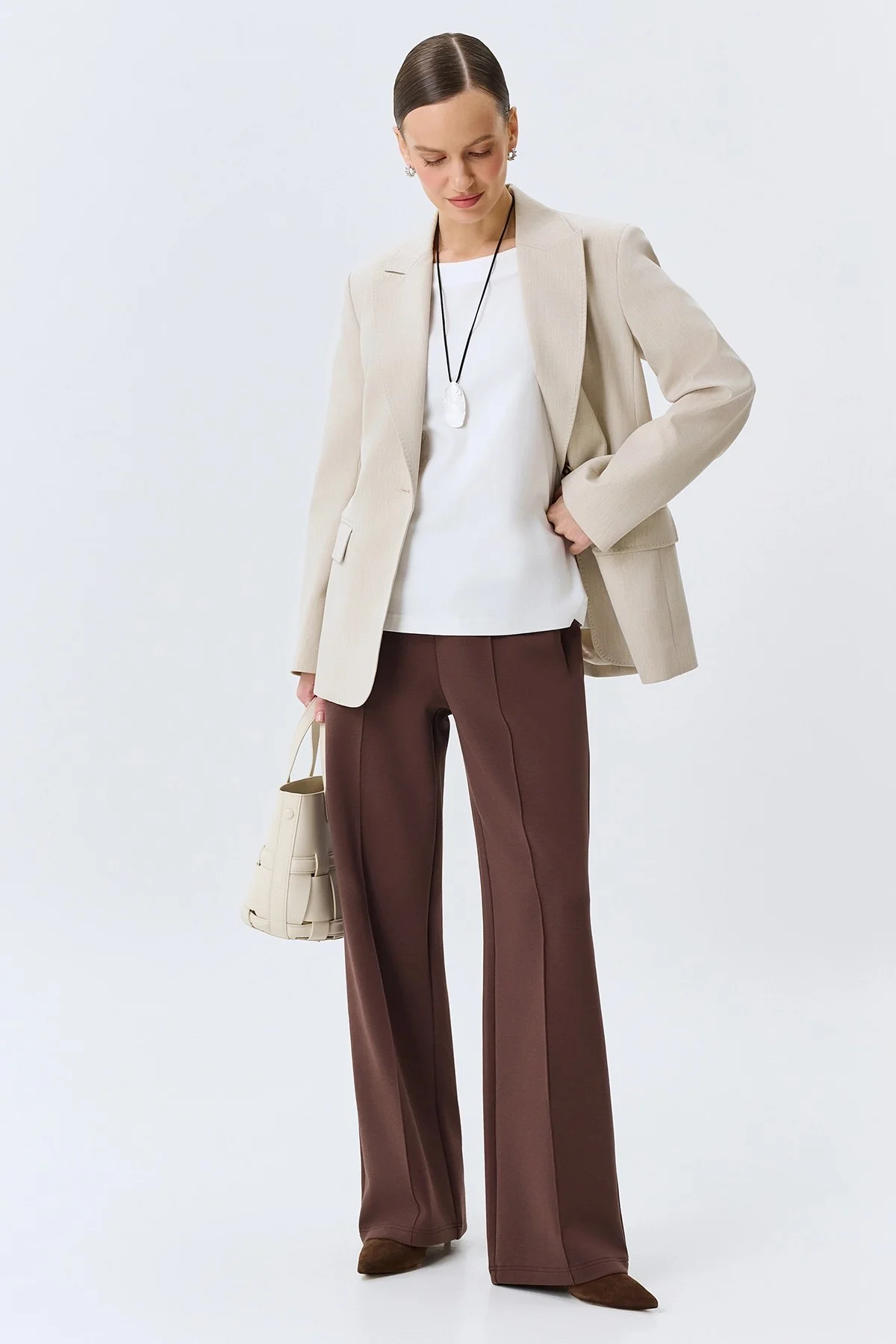 Свободная блузка из 100% хлопка, 46