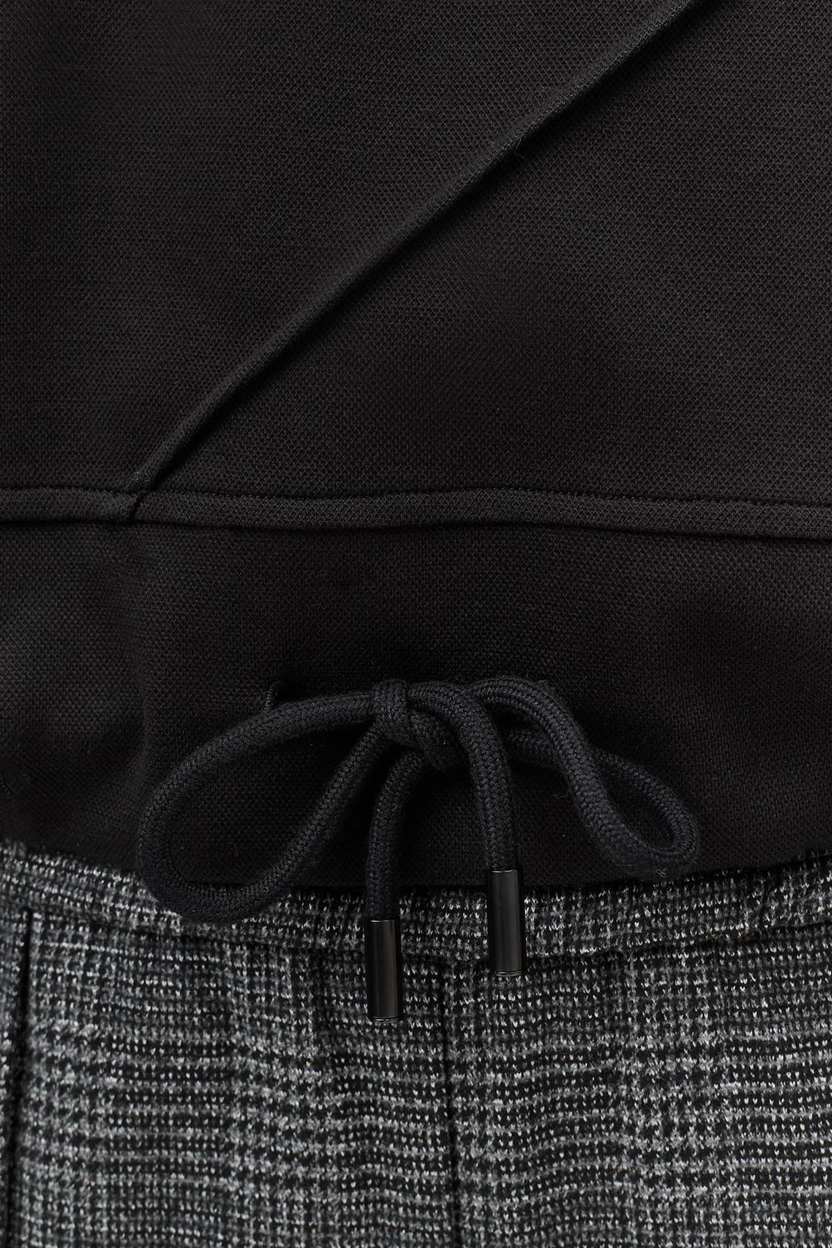 Лимитированная серия cвитшот с декоративными строчками и ремень, 44