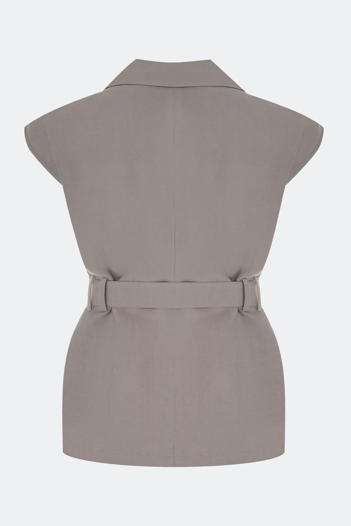 Блузка-жилет из тенселя, 42