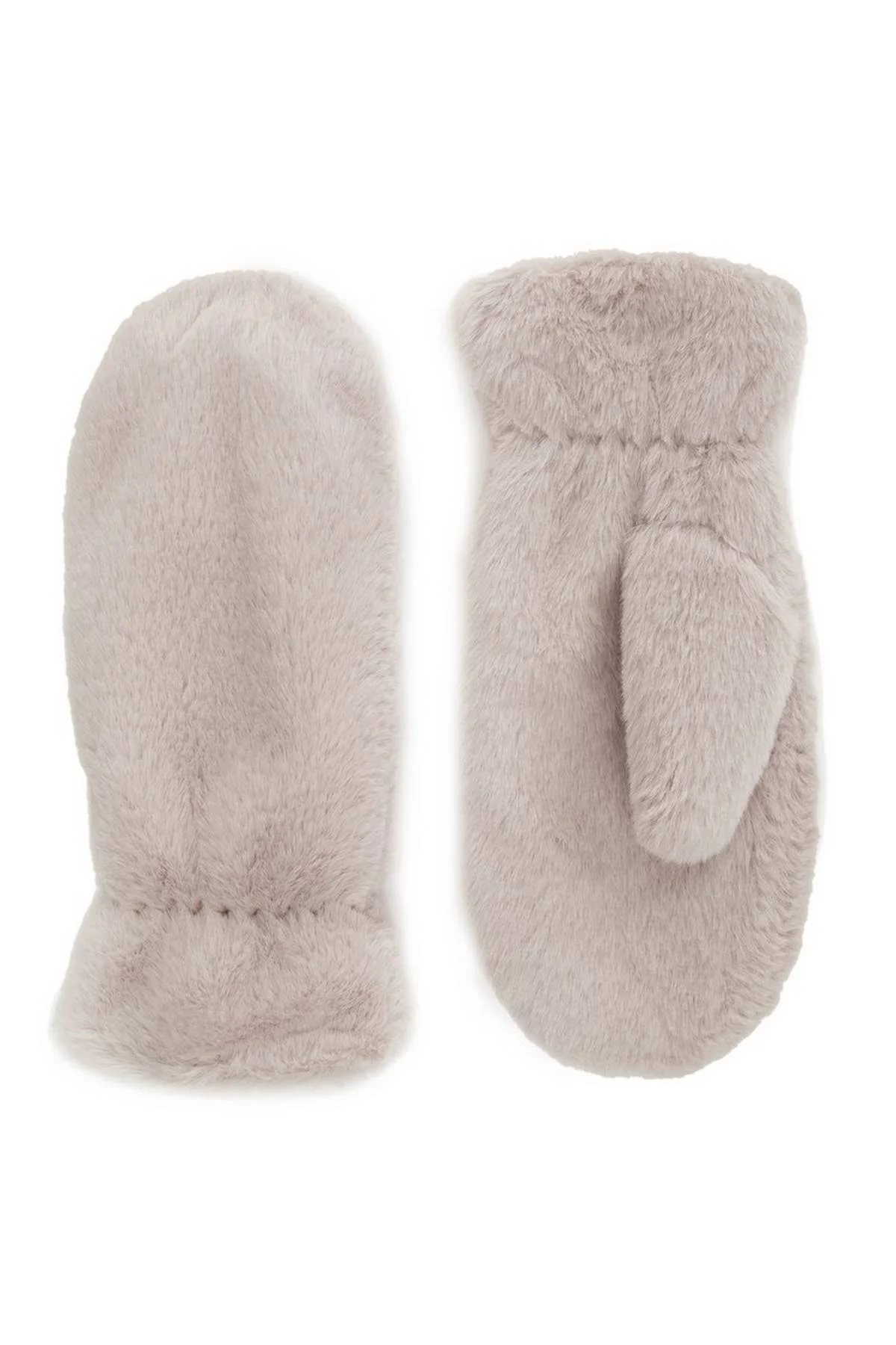 Рукавицы бежевые, M