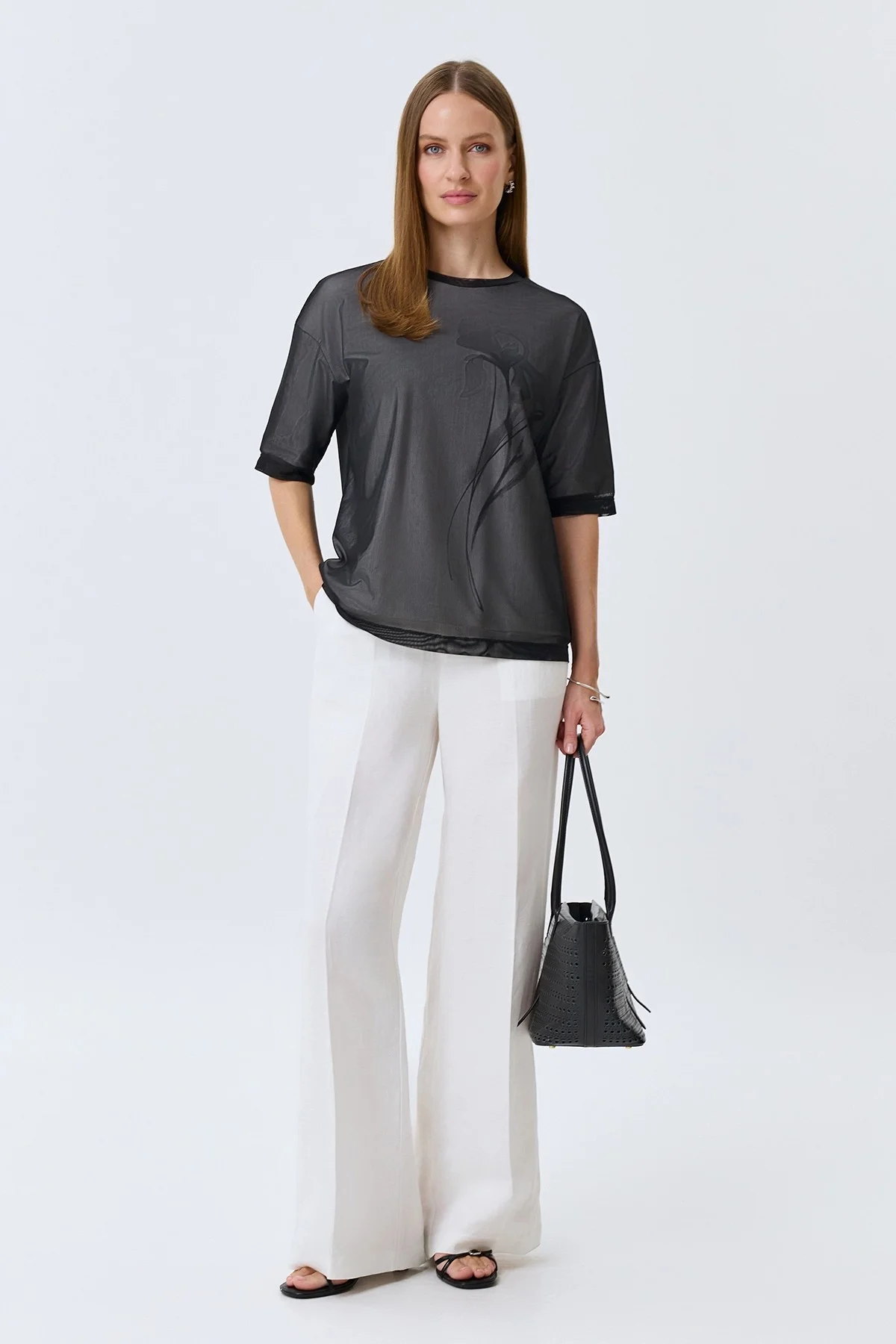 Двуслойная футболка с эффектом 3D, 38