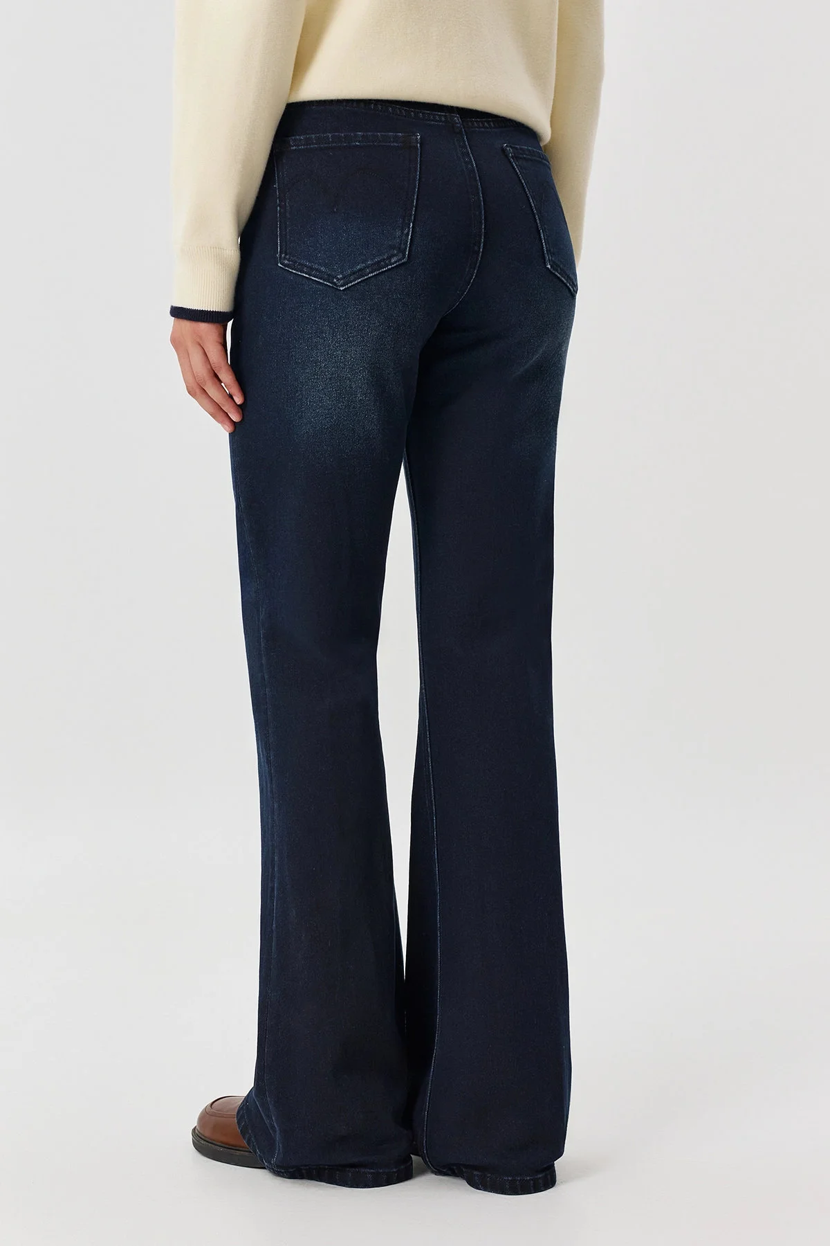Темно-синие джинсы Boot cut , 52