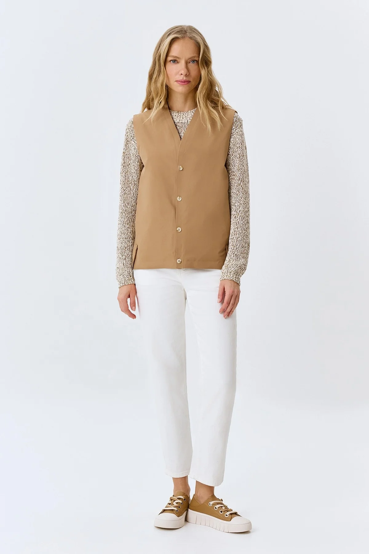 Утепленный двусторонний жилет, 34