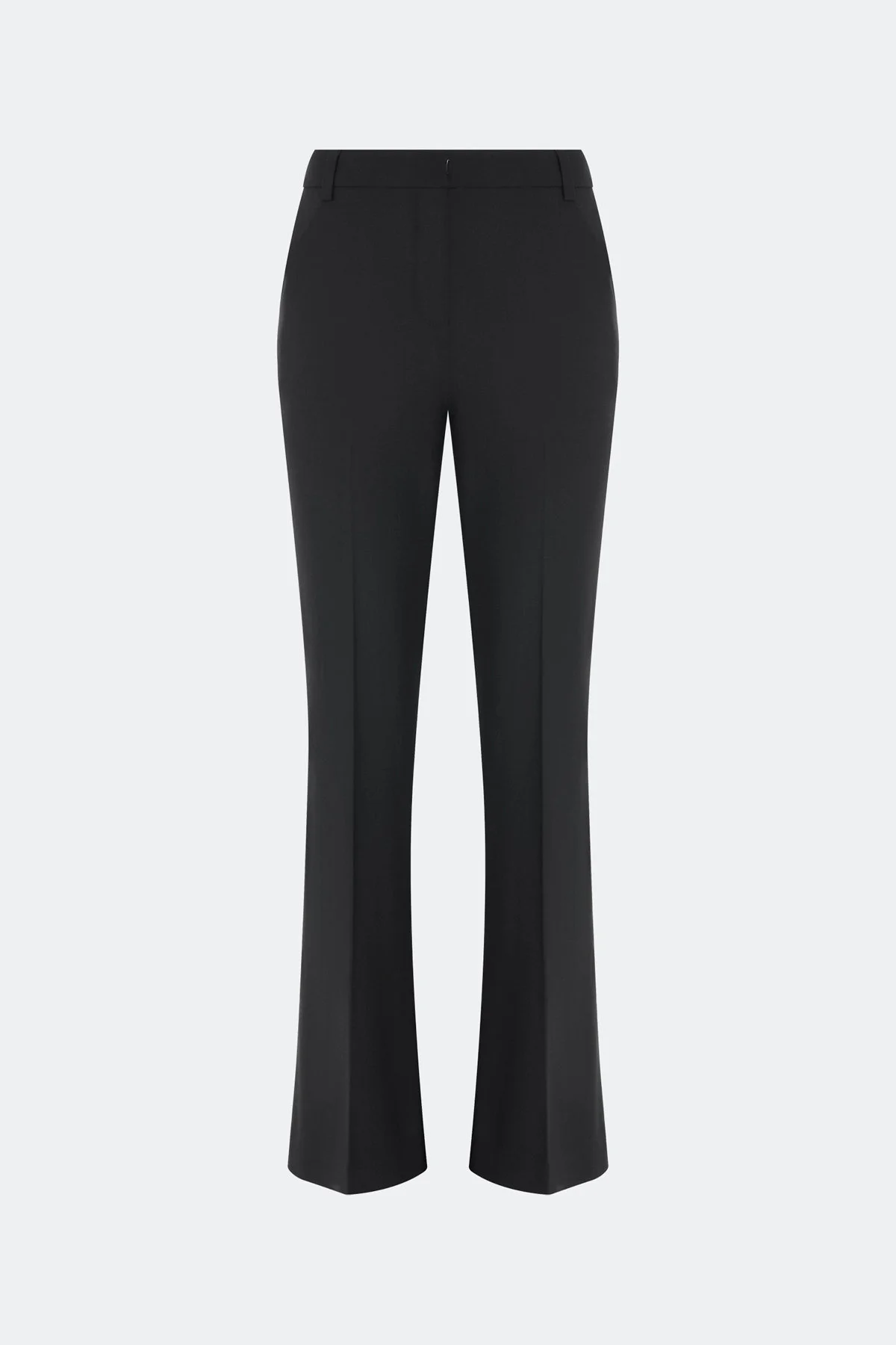 Брюки Boot cut со стрелками, черный, 46