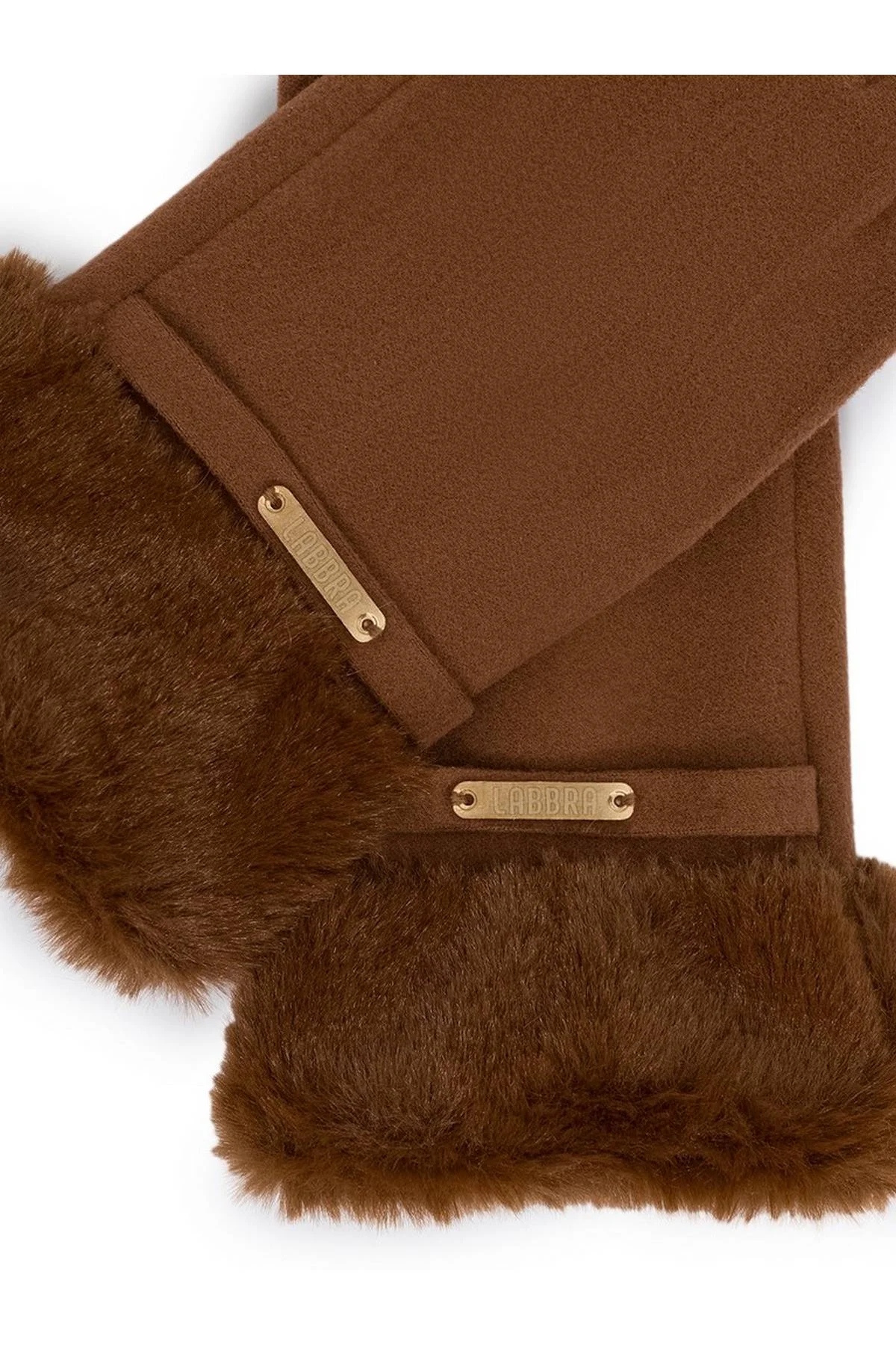 Перчатки светло-коричневые, M