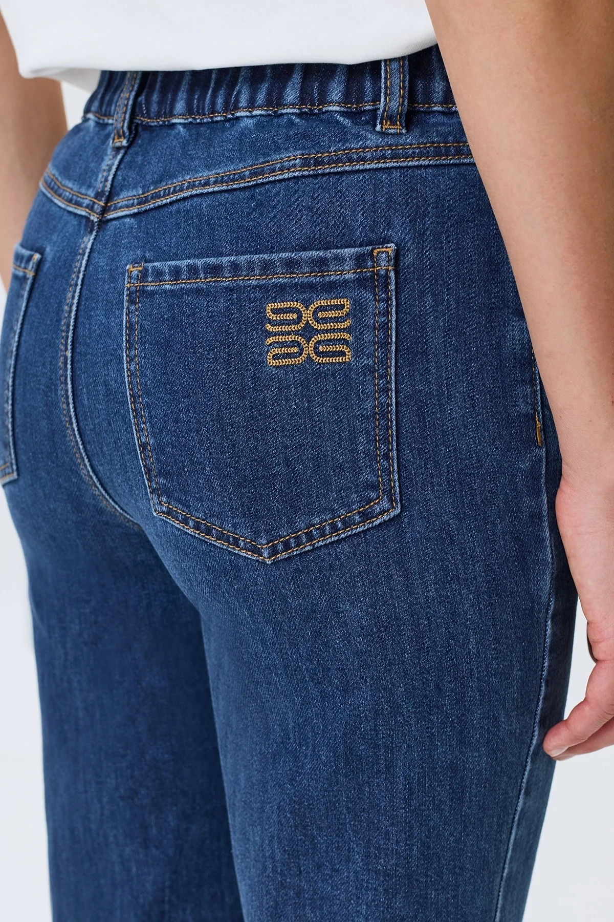 Укороченные джинсы Row hem, 42