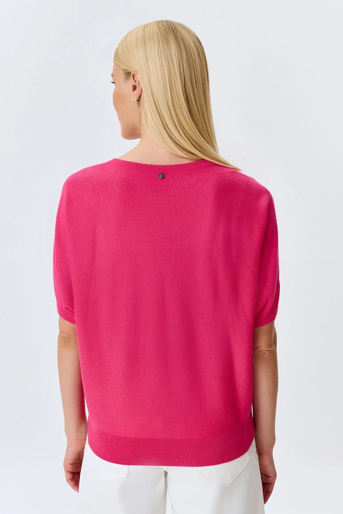 Яркий вязаный джемпер, 44