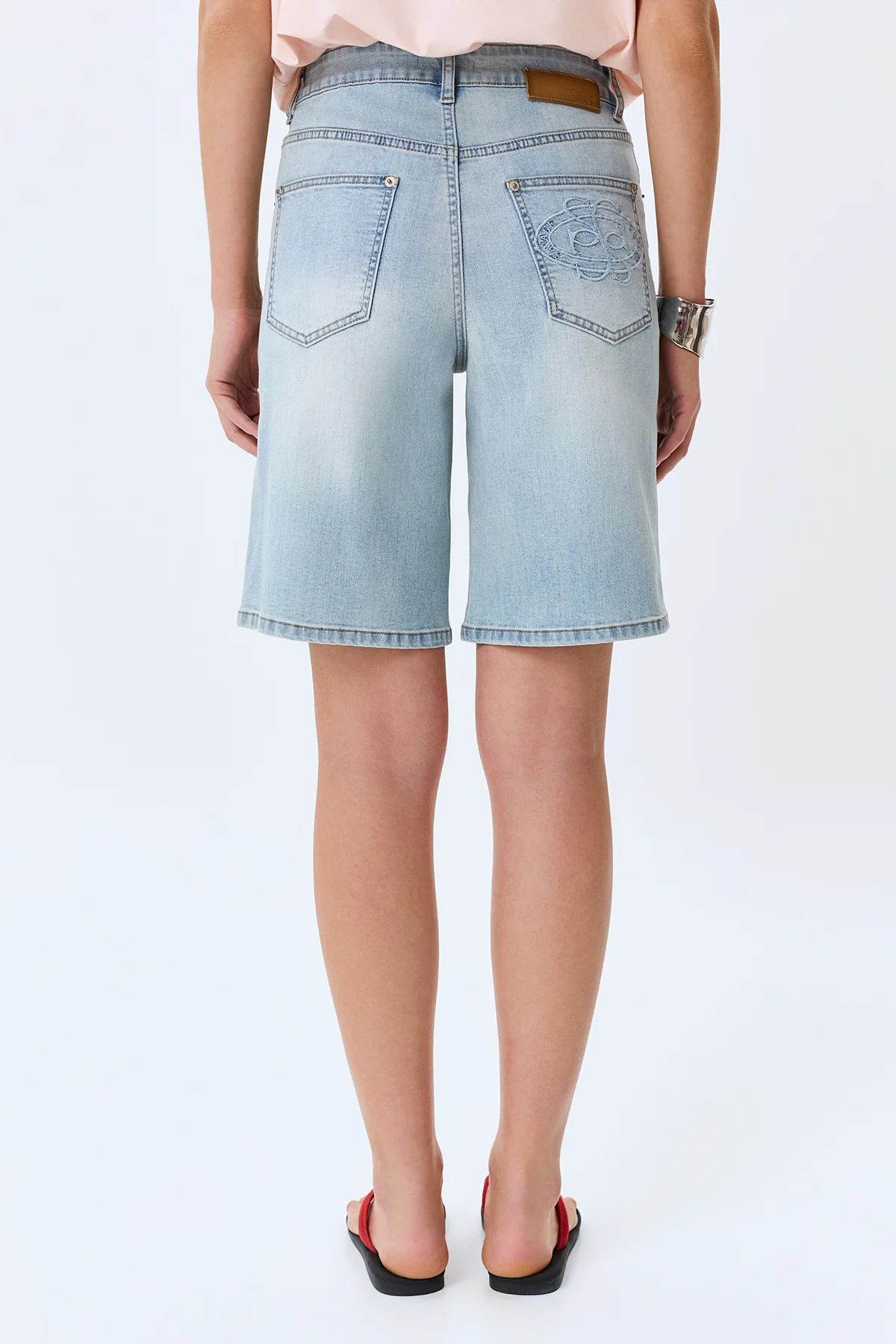 Шорты бермуды джинсовые, 48