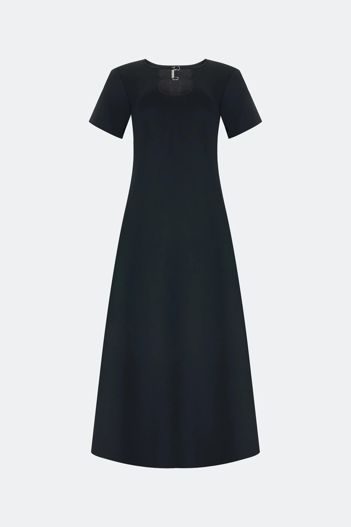 Платье-миди с акцентными ремешками, 42