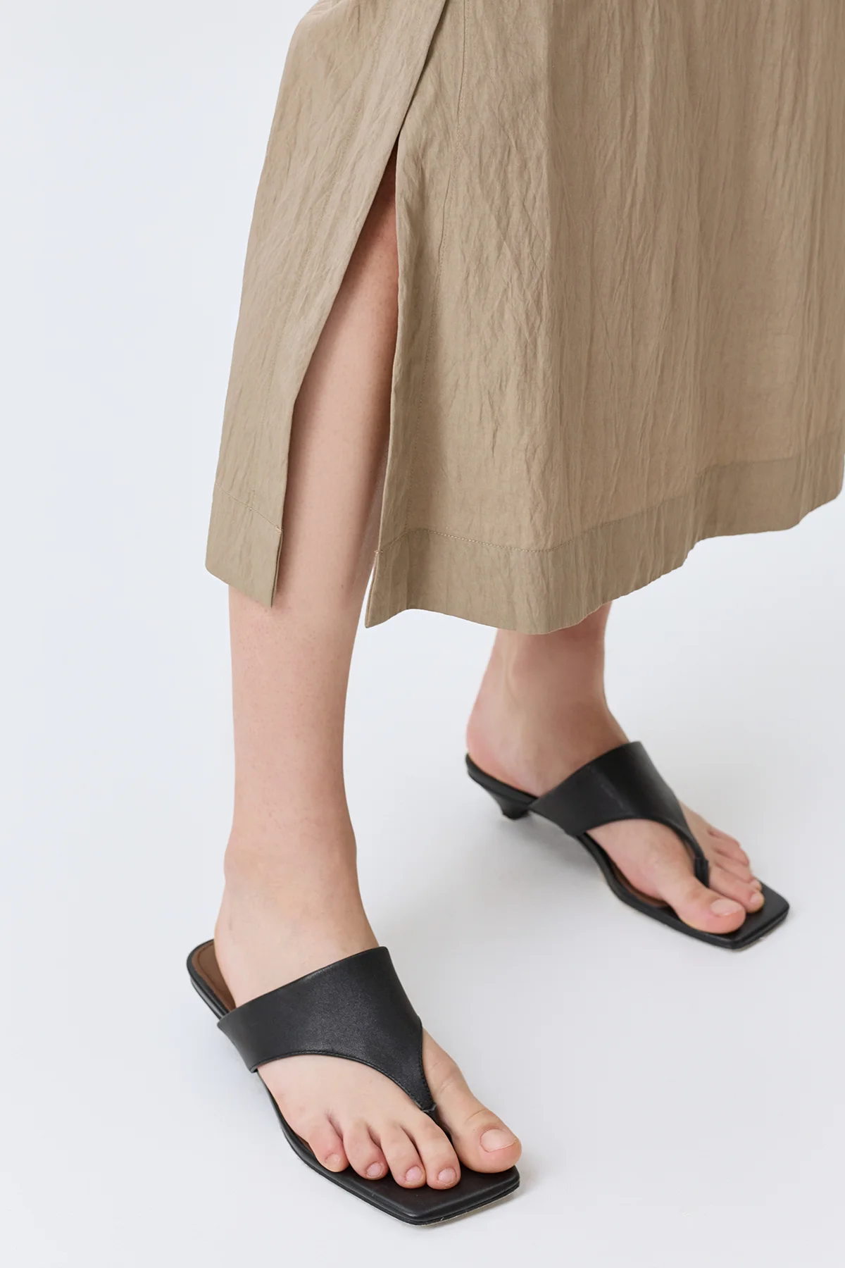 Свободная юбка из фактурной вискозы, 44