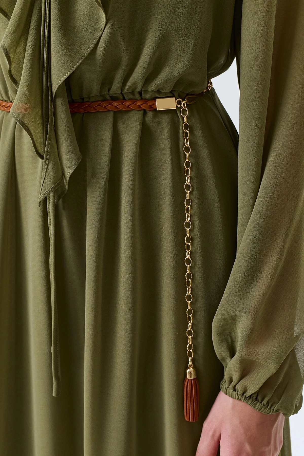 Романтичное платье в стиле "Бохо", 42