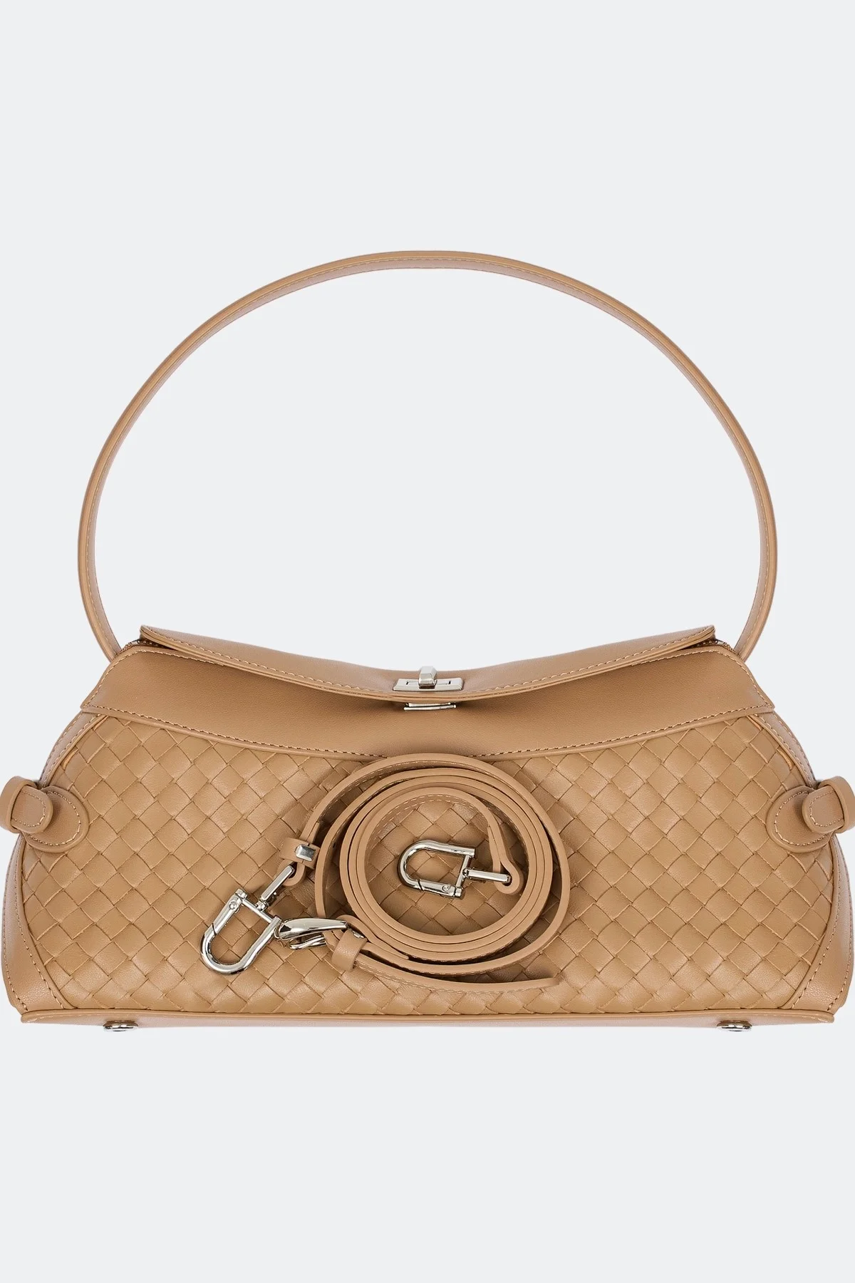 Плетеная сумка кроссбоди, One