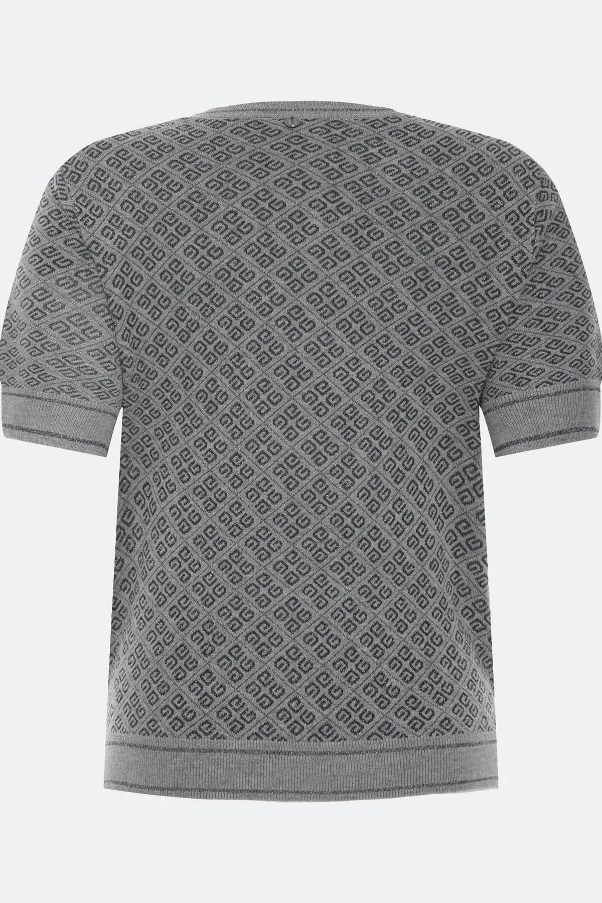 Лимитированная серия жакардовый джемпер с шелком и ремень, 44