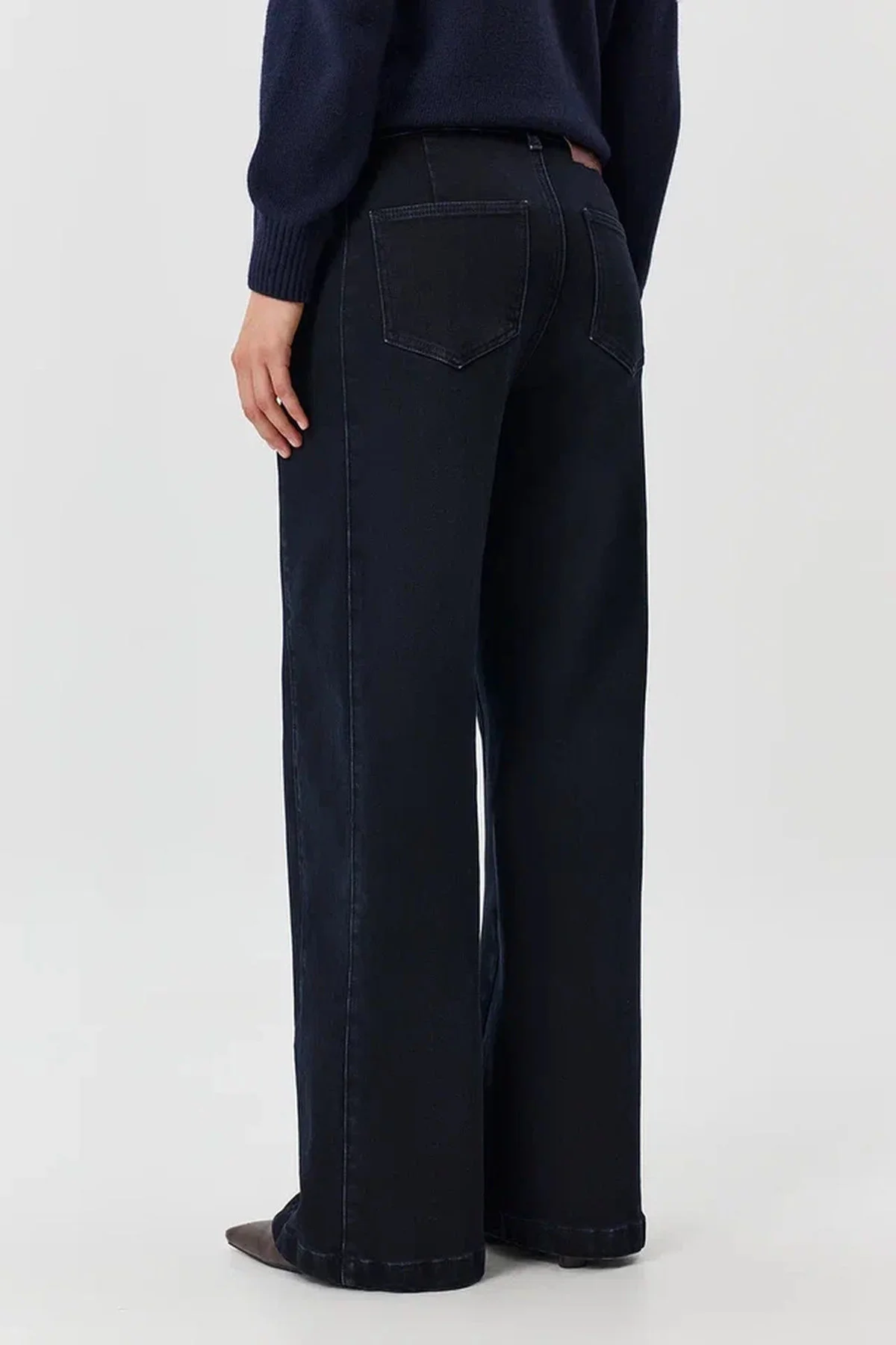 Утепленные джинсы Wide leg, 50