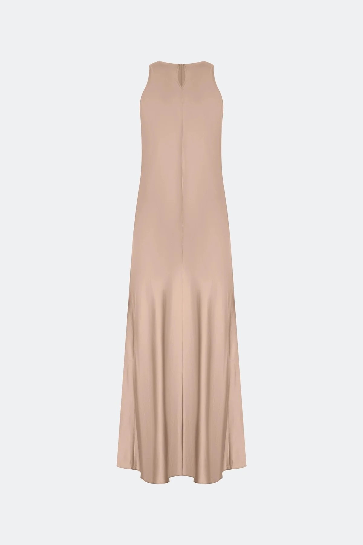 Бежевое сатиновое платье из смесовой вискозы, 42
Бежевое сатиновое платье из смесовой вискозы