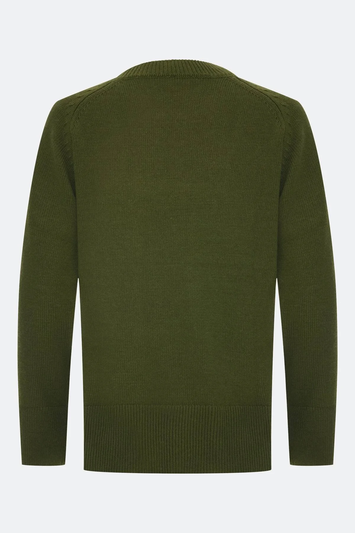 Яркий свитер с ангорой в составе, 52