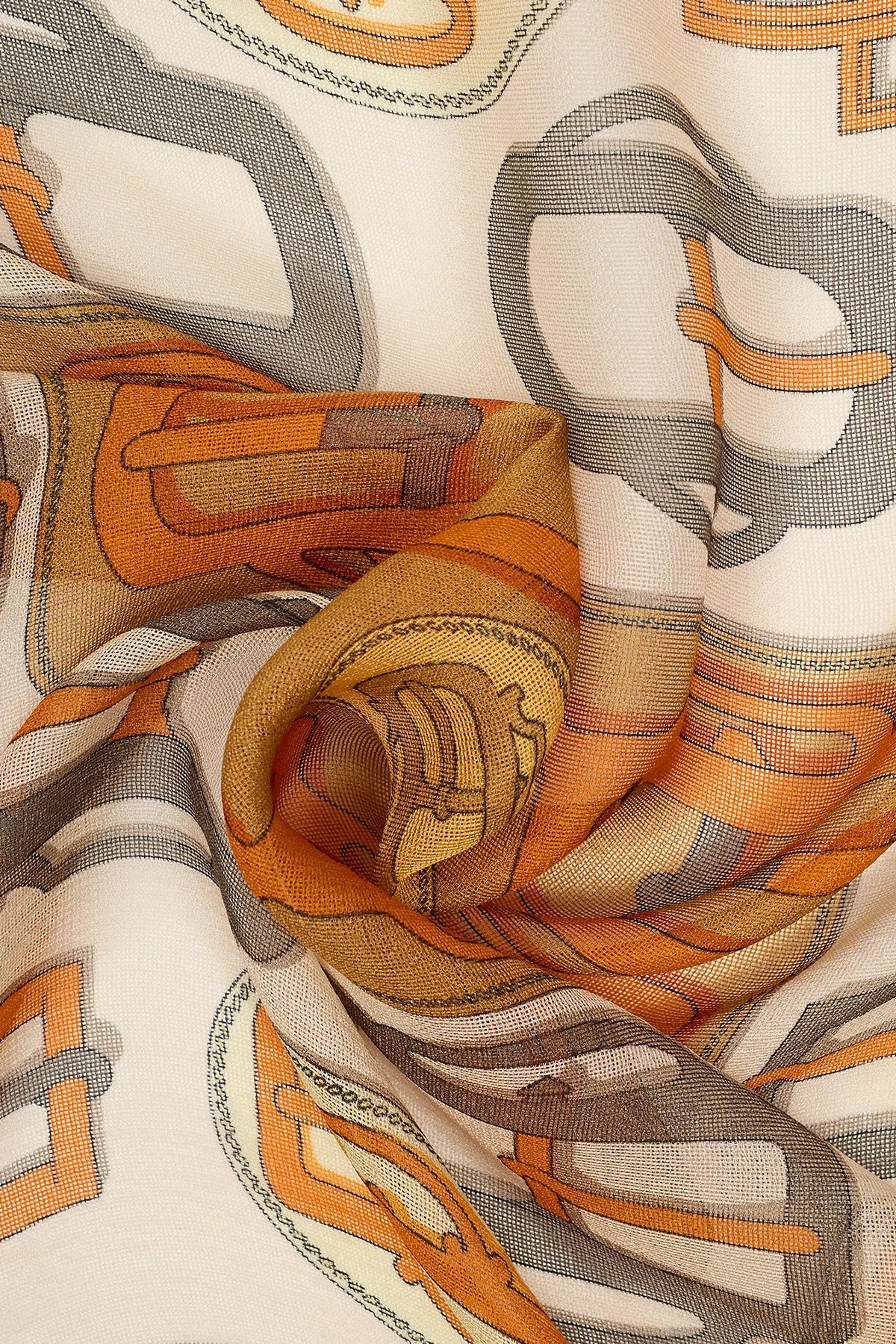 Шейный платок с принтом, One