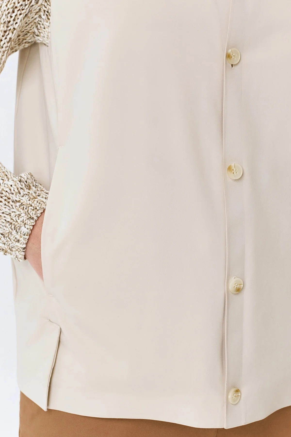 Утепленный двусторонний жилет, 46