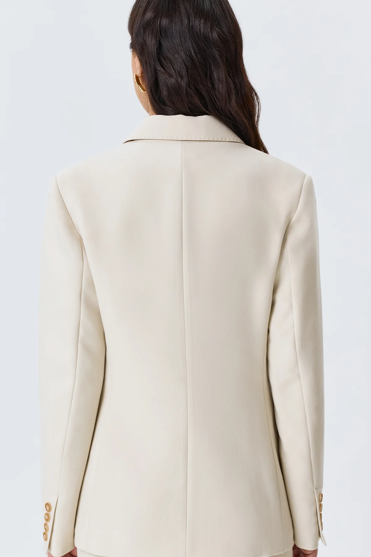 Асимметричный однобортный жакет, 48