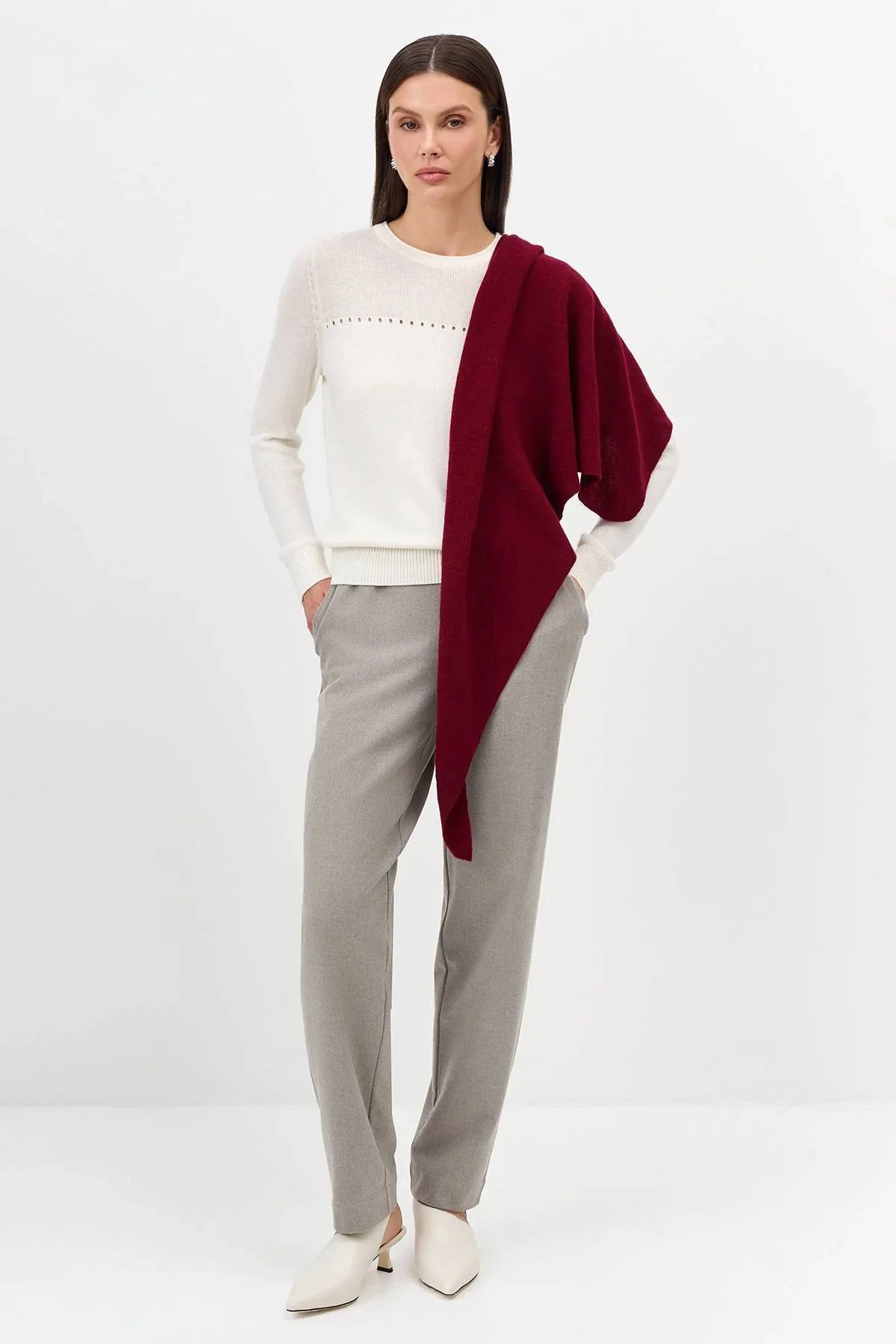 Комфортные брюки с шерстью, 40