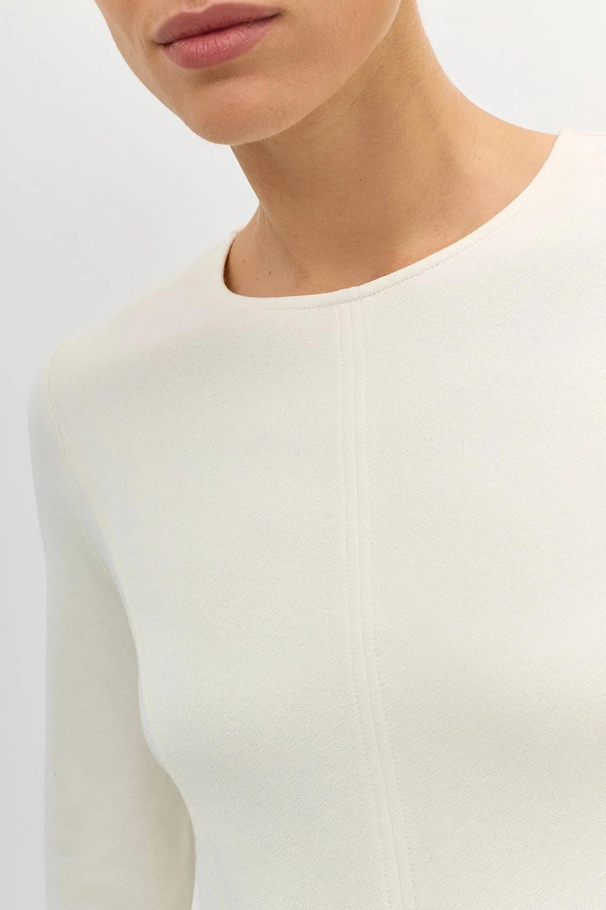 Лимитированная серия молочное платье с ремнем, 48