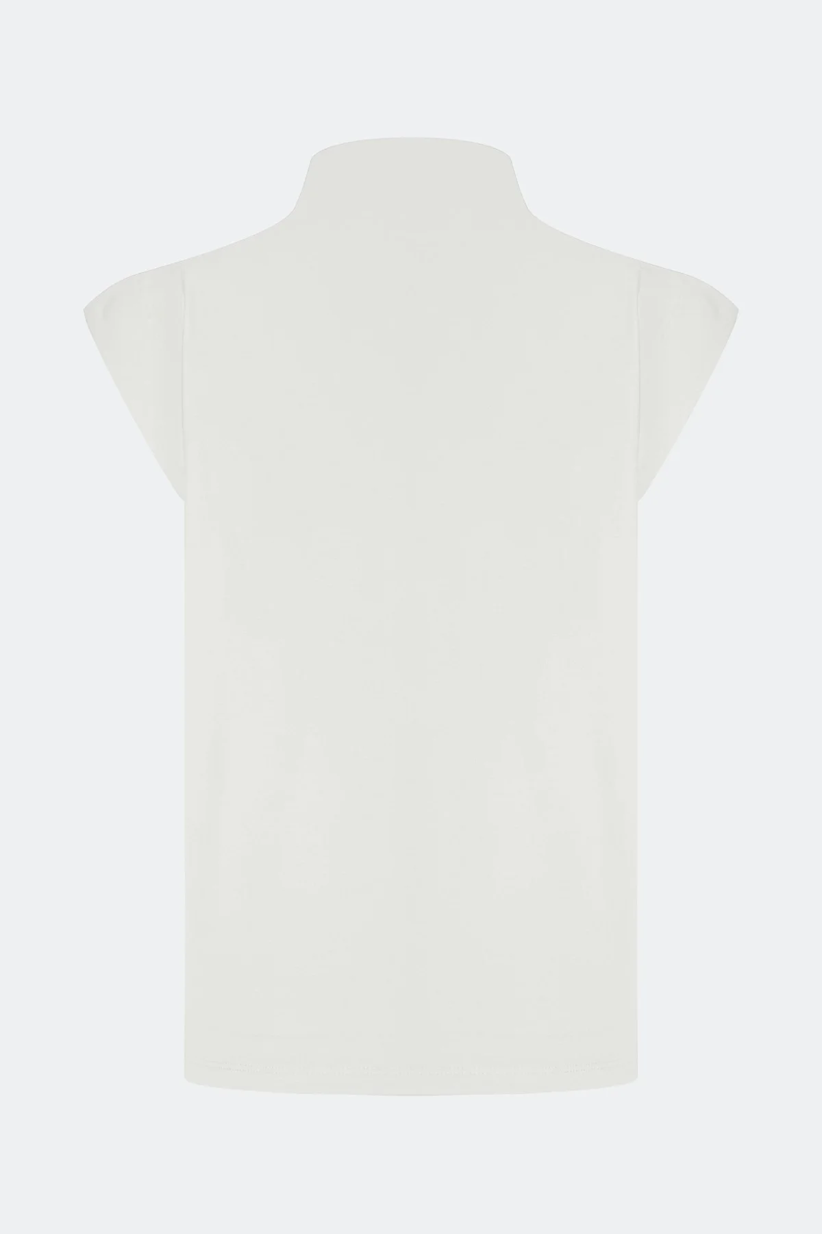 Топ с воротником стойкой, 44