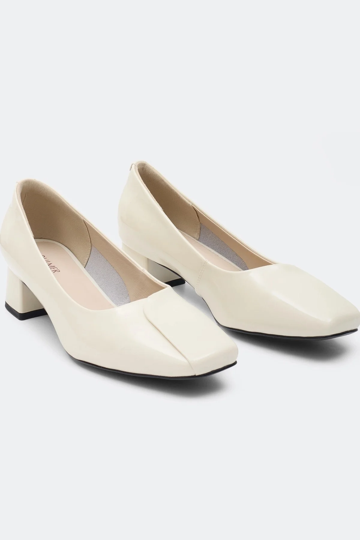 Туфли из глянцевой натуральной кожи, 36