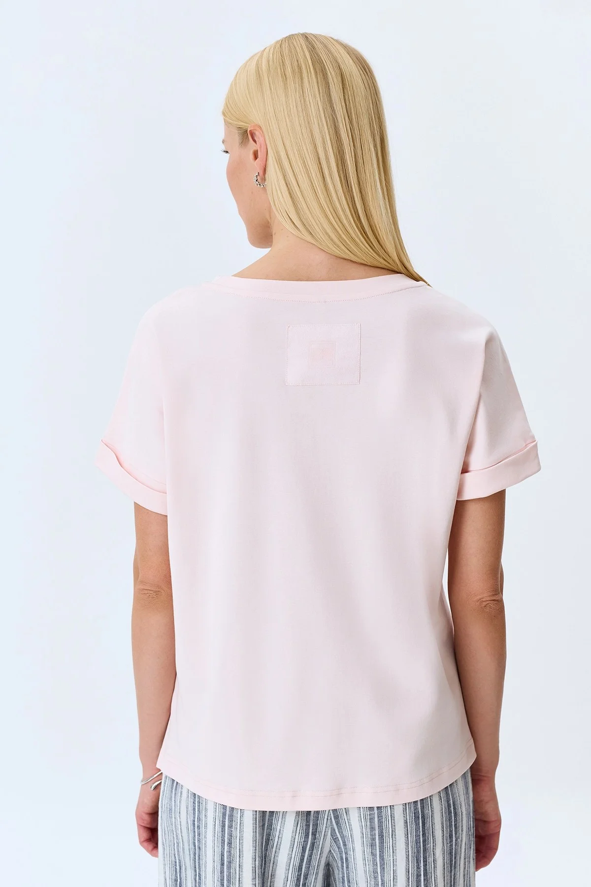 Свободная футболка из 100% хлопка, 42