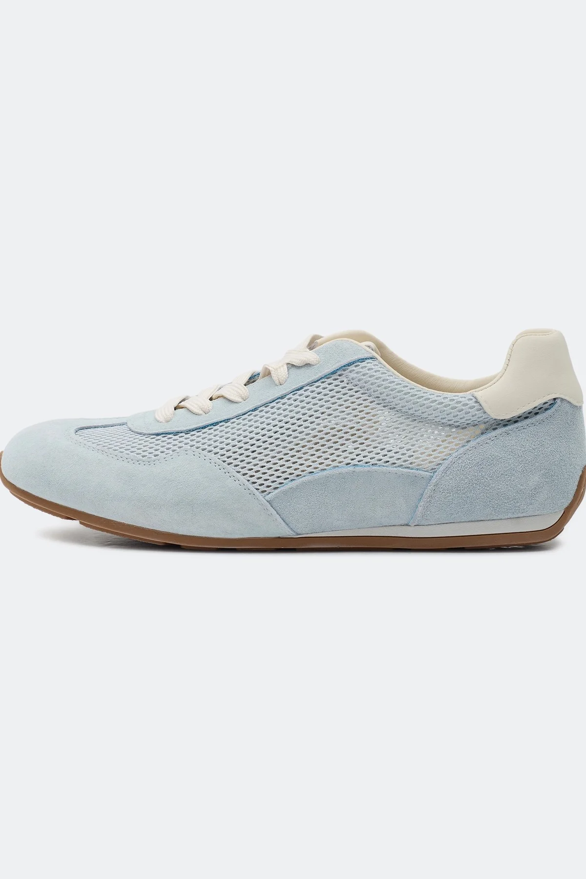 Комбинированные кеды из натуральной замши, 38