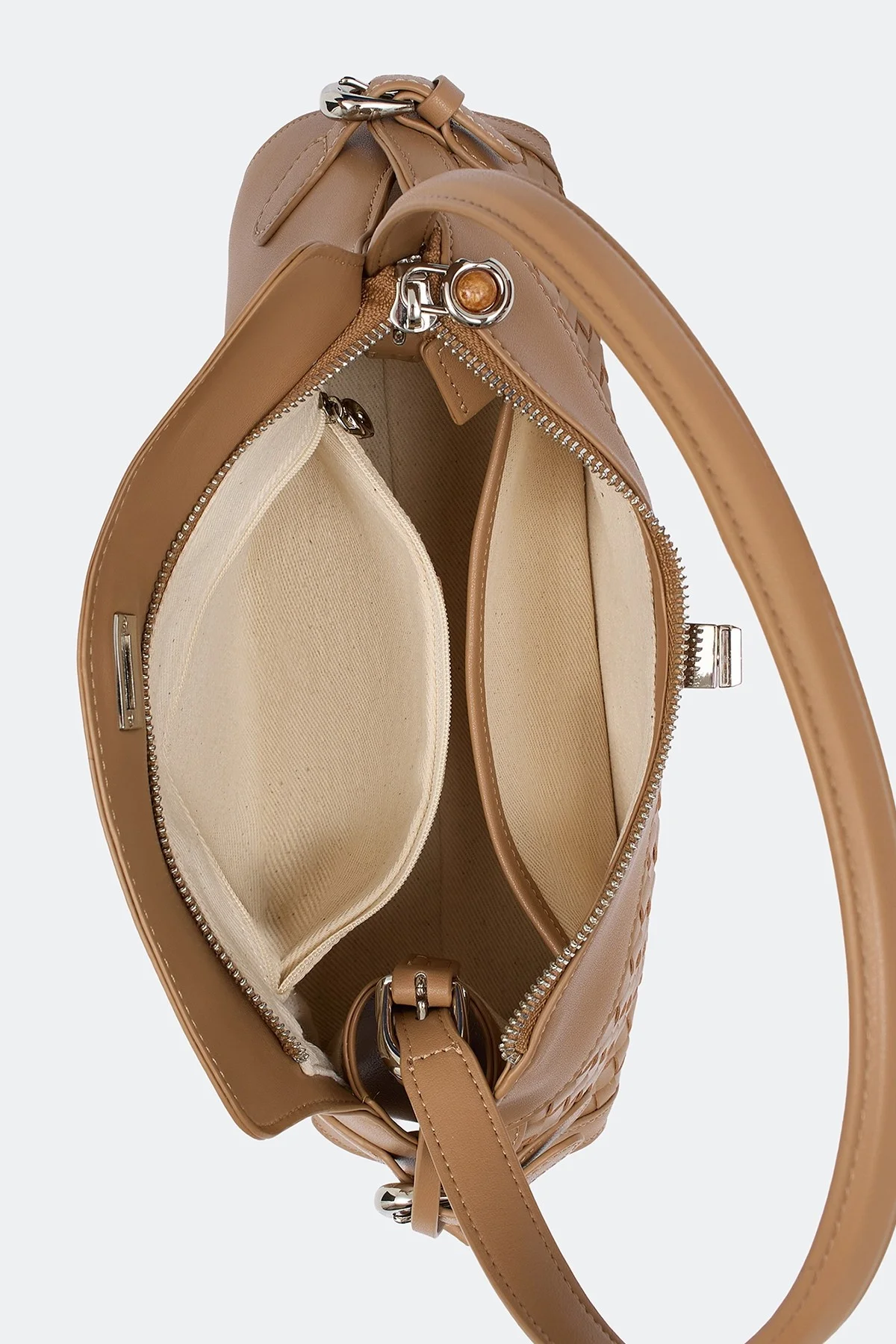 Плетеная сумка кроссбоди, One