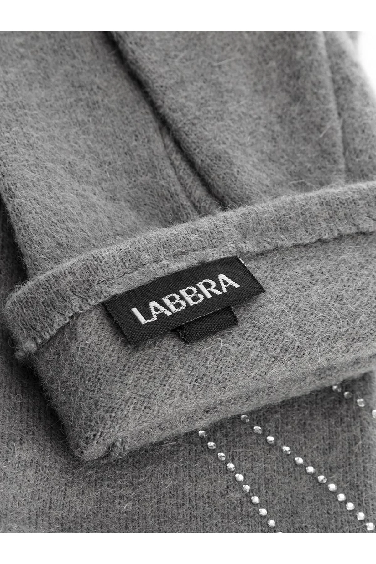 Перчатки серые, S