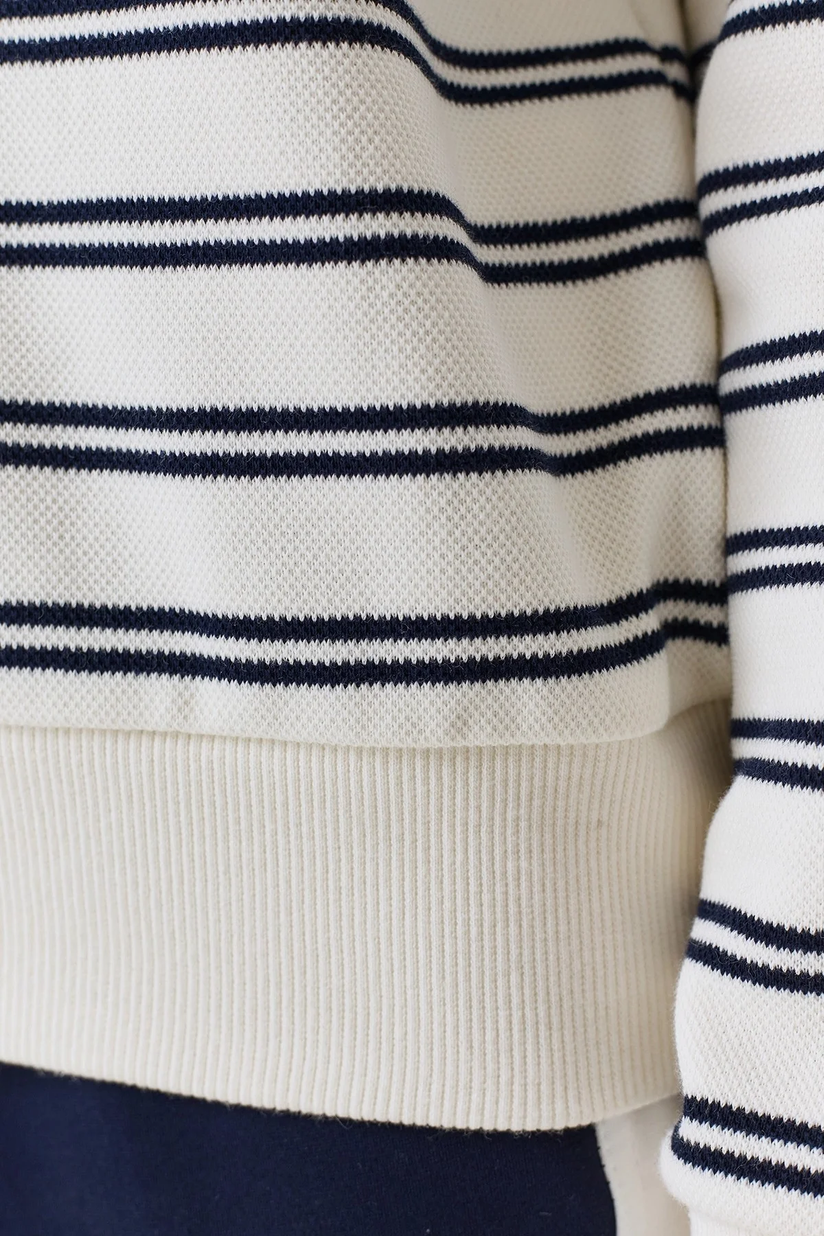 Свободный джемпер в морском стиле, 50