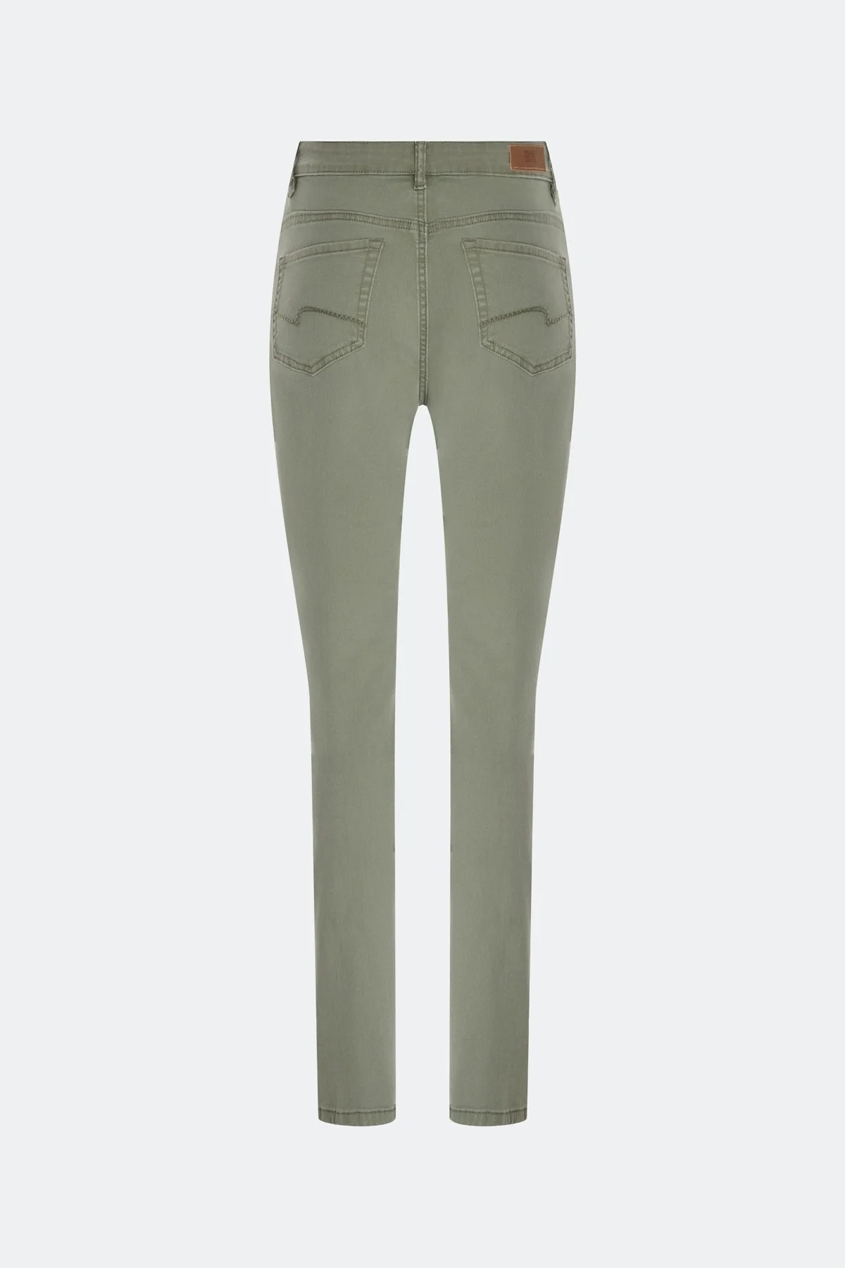 Оливковые джинсы Slim fit, 34