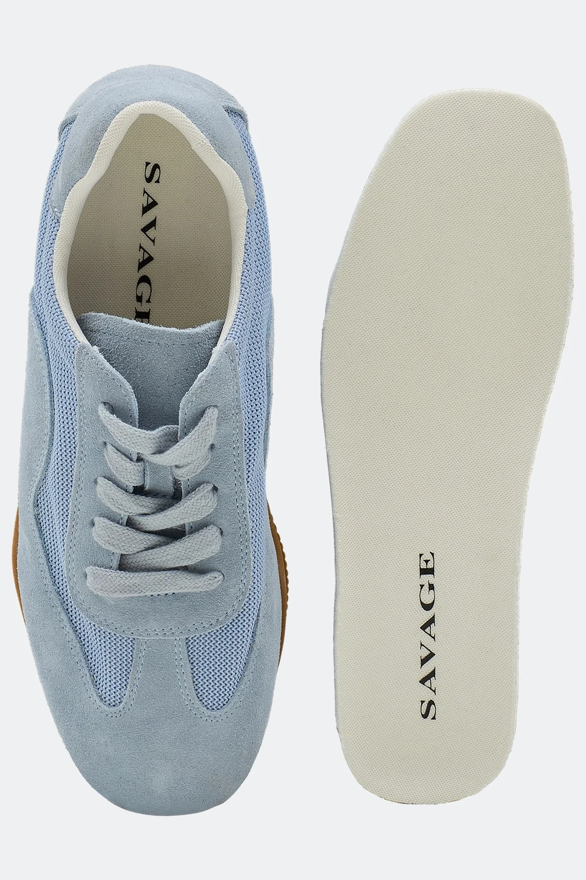 Комбинированные кеды из натуральной замши, 36