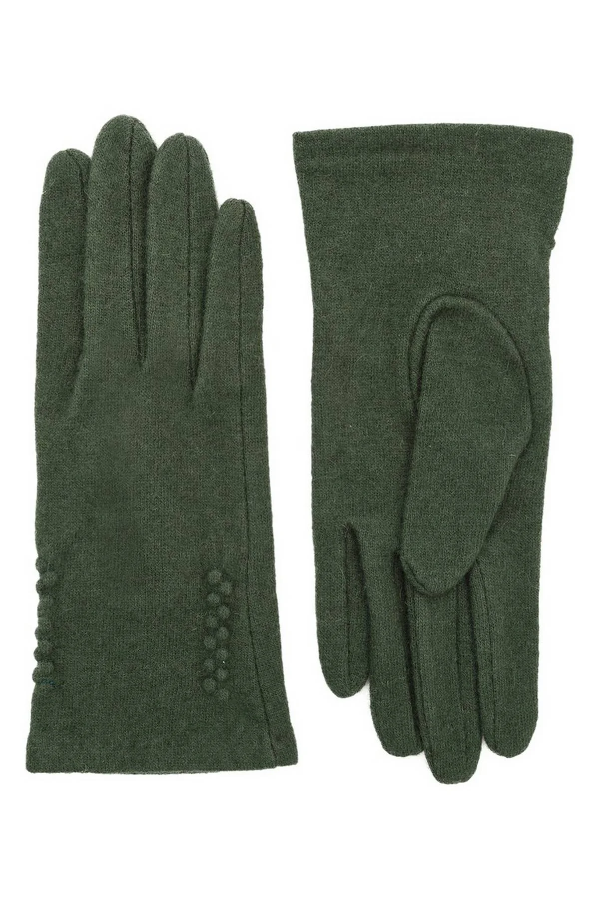 Перчатки зеленые, S