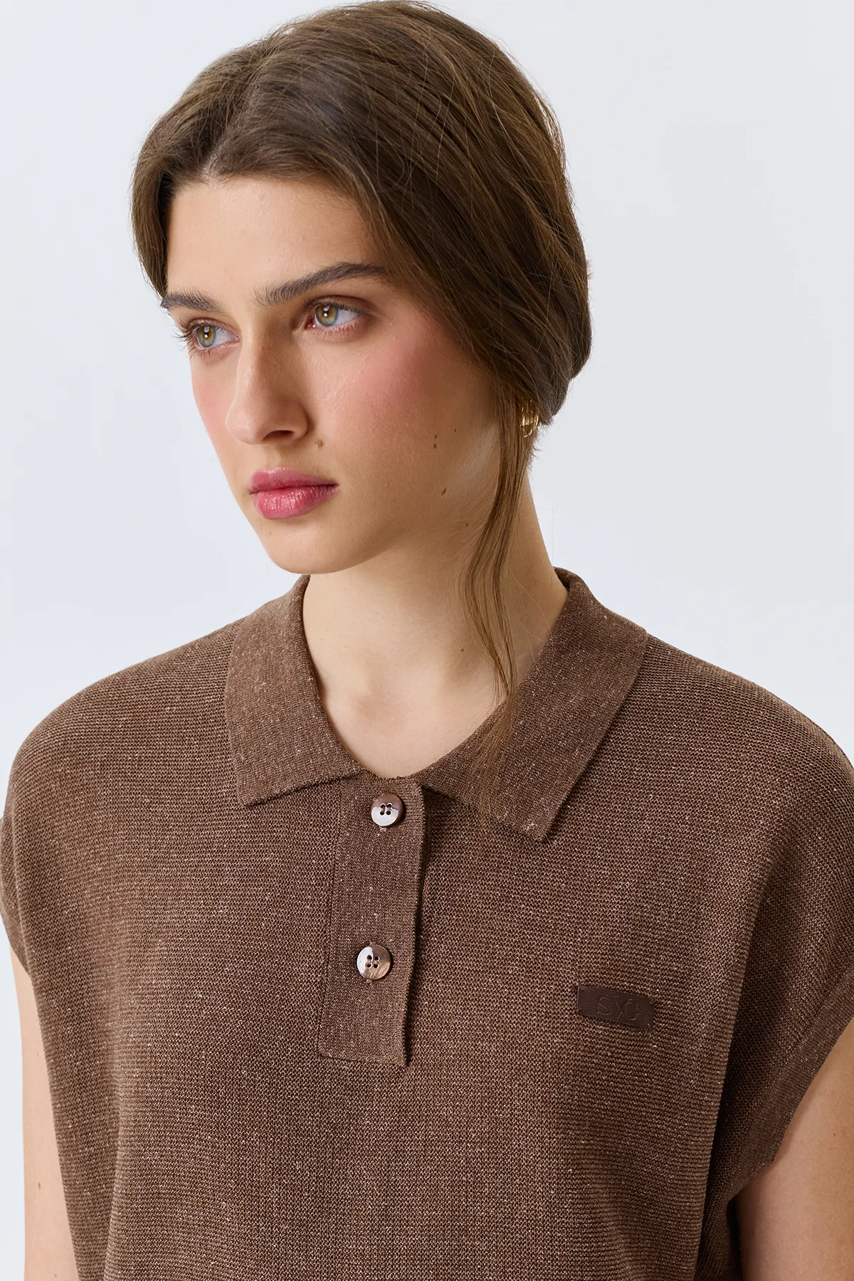 Поло из смесового лиоцелла, 48