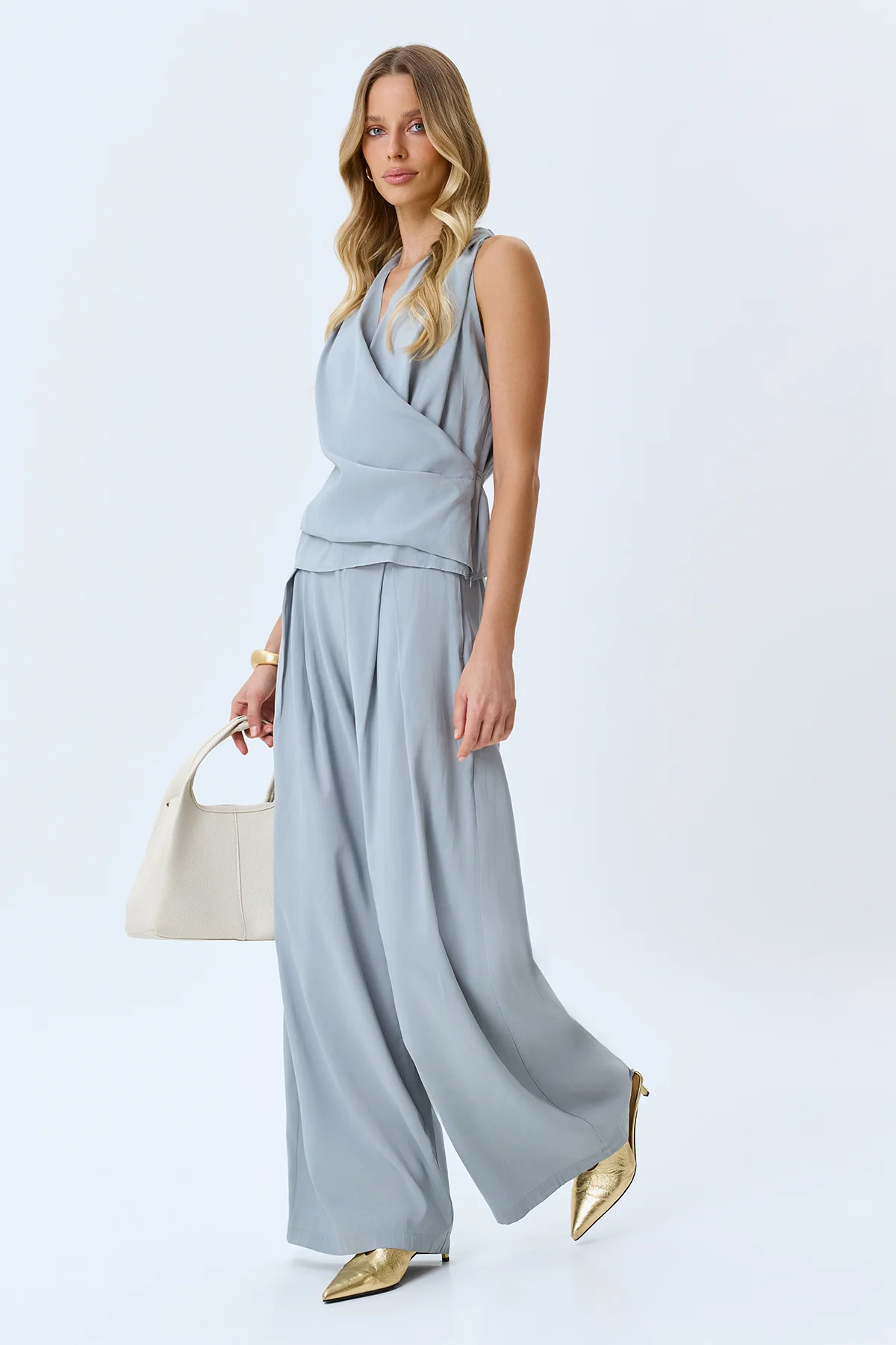 Брюки-палаццо из района, 48