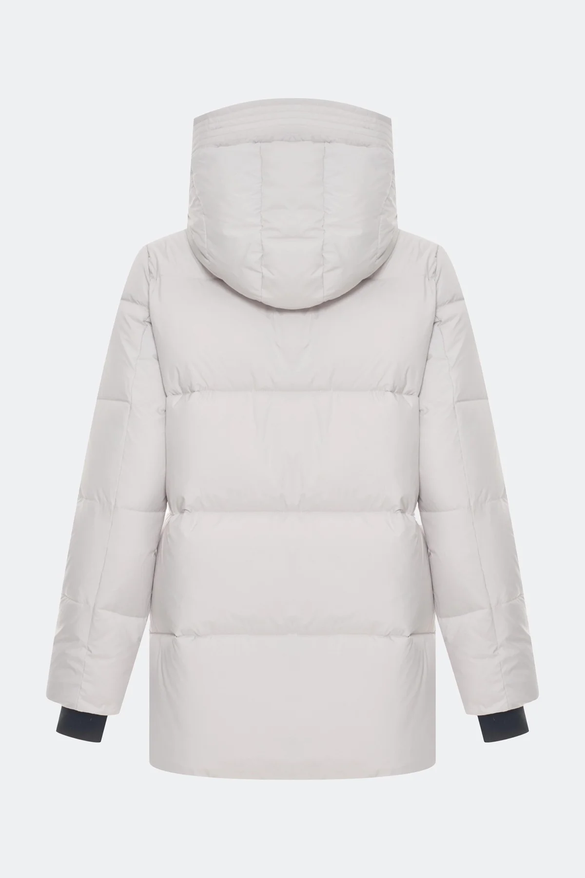 Удлиненная куртка с трикотажными манжетами, 52