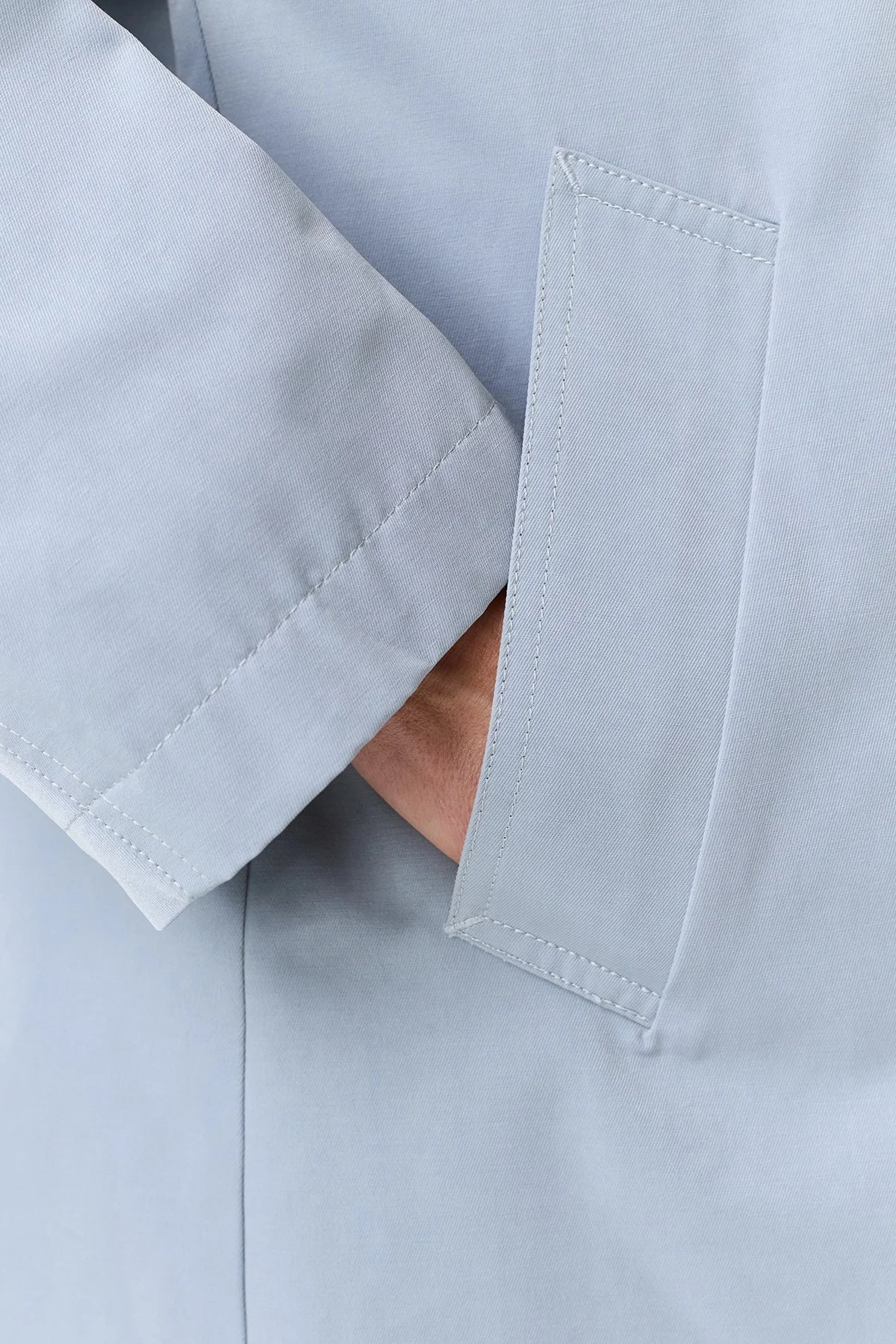 Весенний укороченный тренч, 44