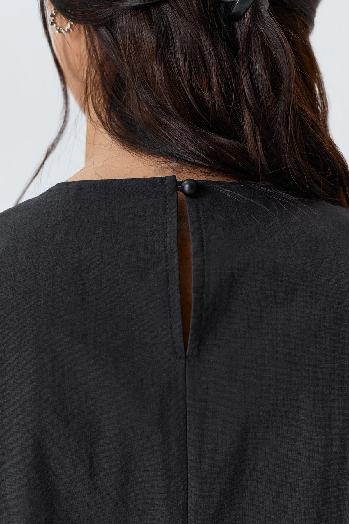 Платье макси с акцентными складками, 42